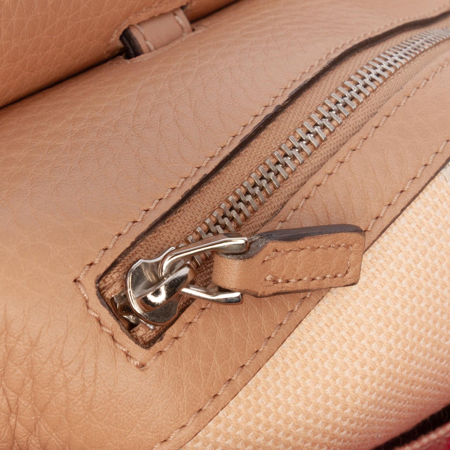 Gucci Medium Leather Bamboo Daily Satchel