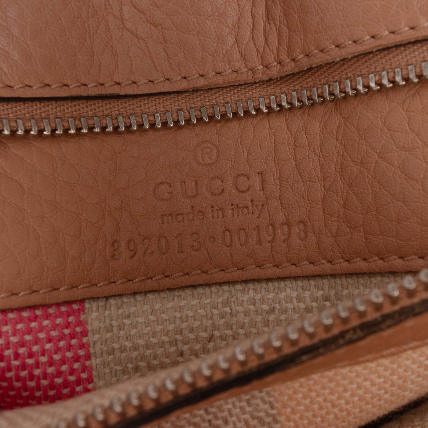 Gucci Medium Leather Bamboo Daily Satchel