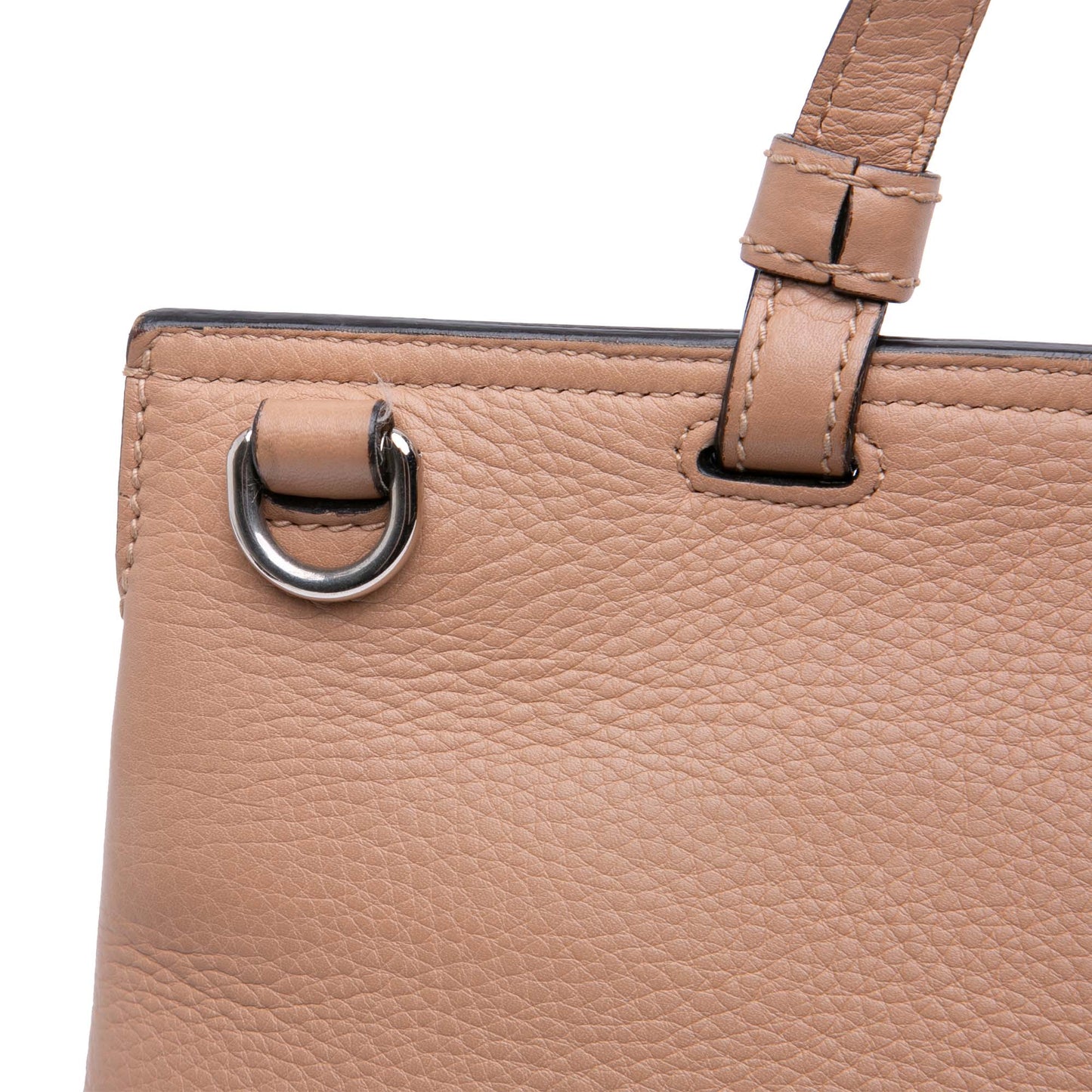 Gucci Medium Leather Bamboo Daily Satchel