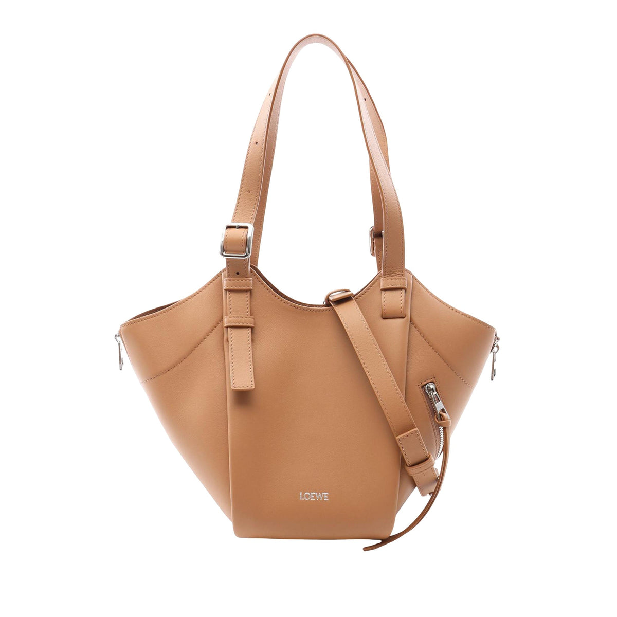LOEWE Leather Hammock Flip Bag