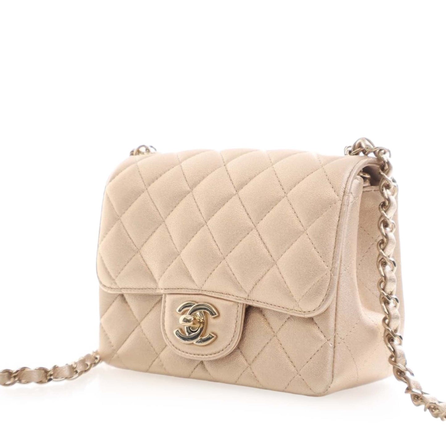 Chanel Mini Square Classic Lambskin Single Flap