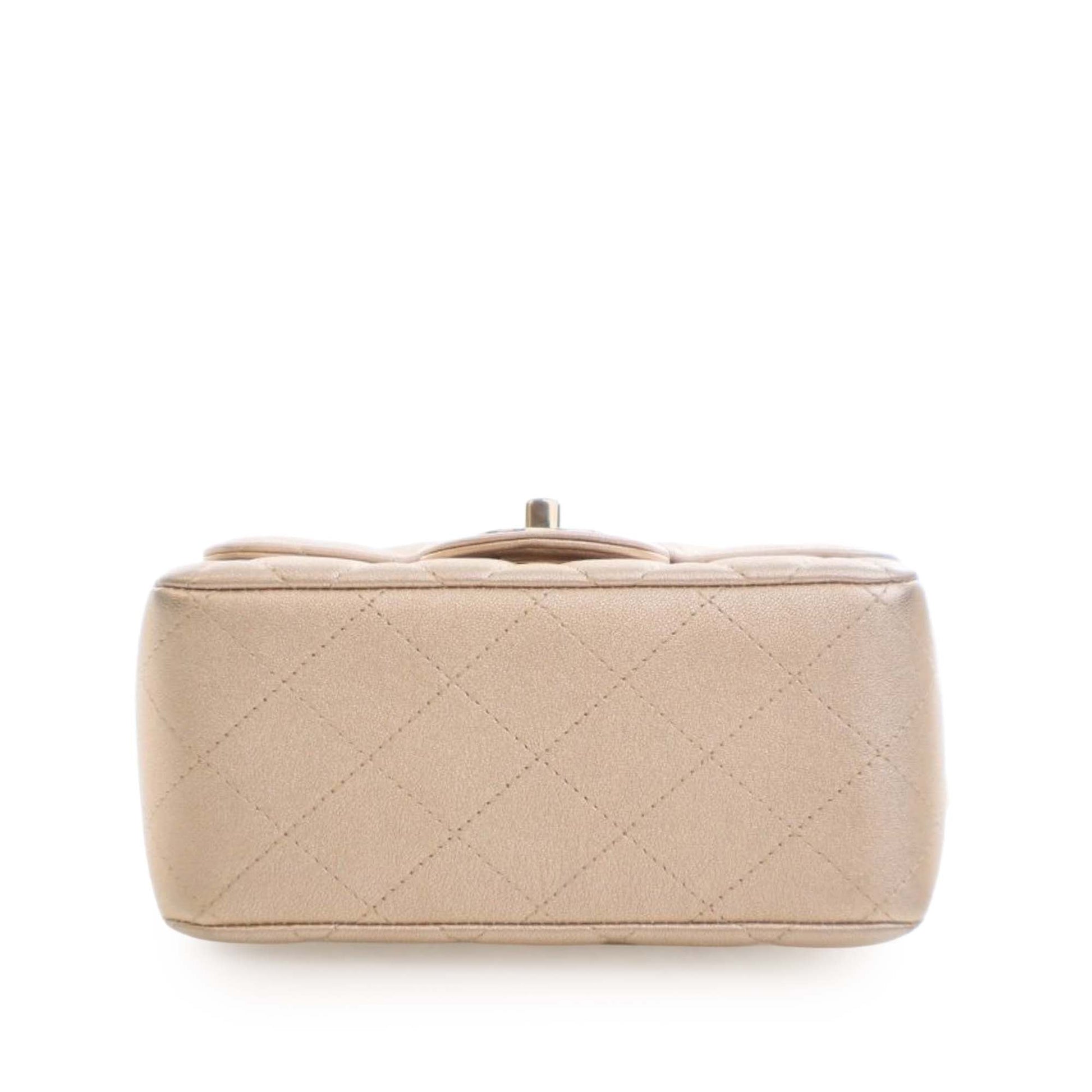 Chanel Mini Square Classic Lambskin Single Flap