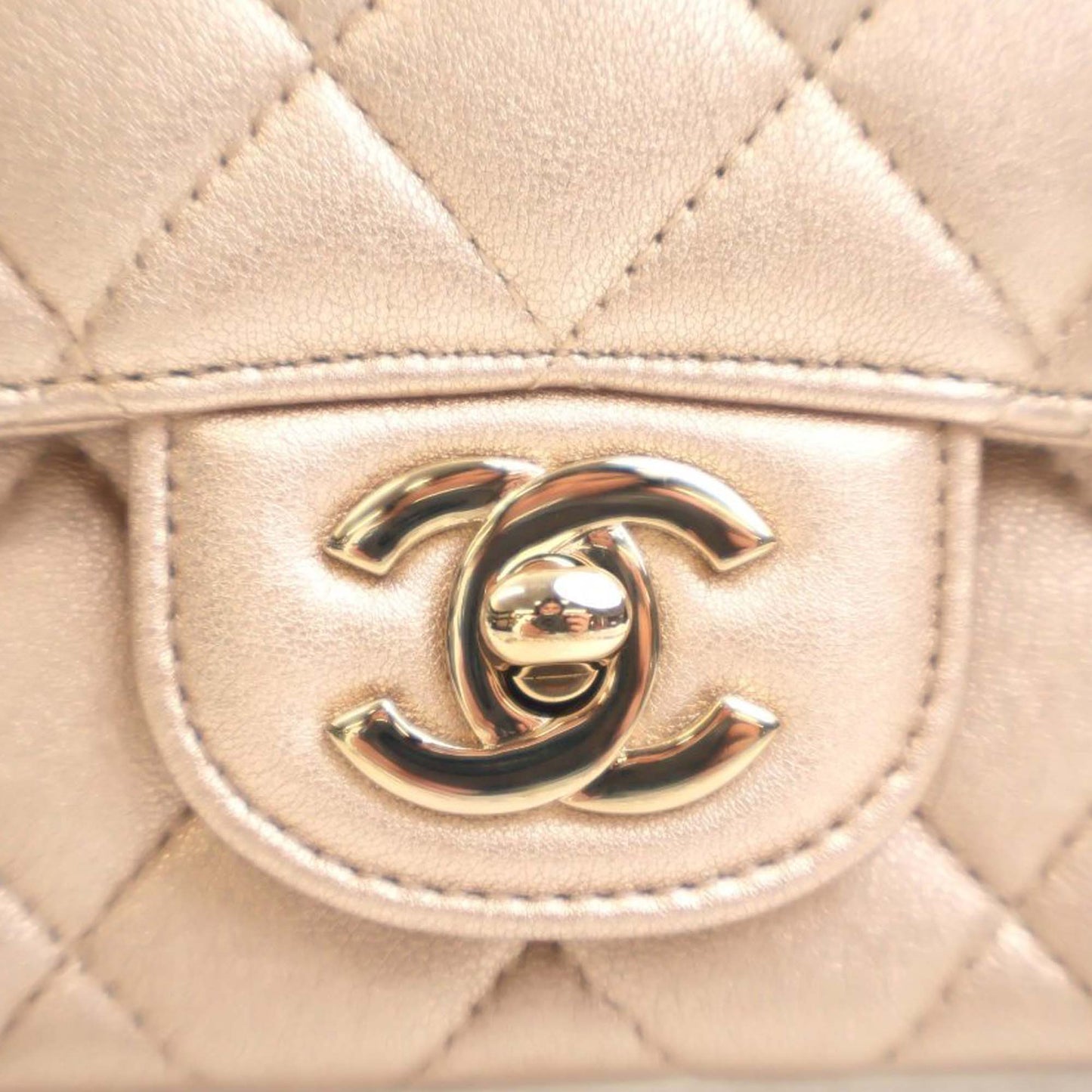 Chanel Mini Square Classic Lambskin Single Flap