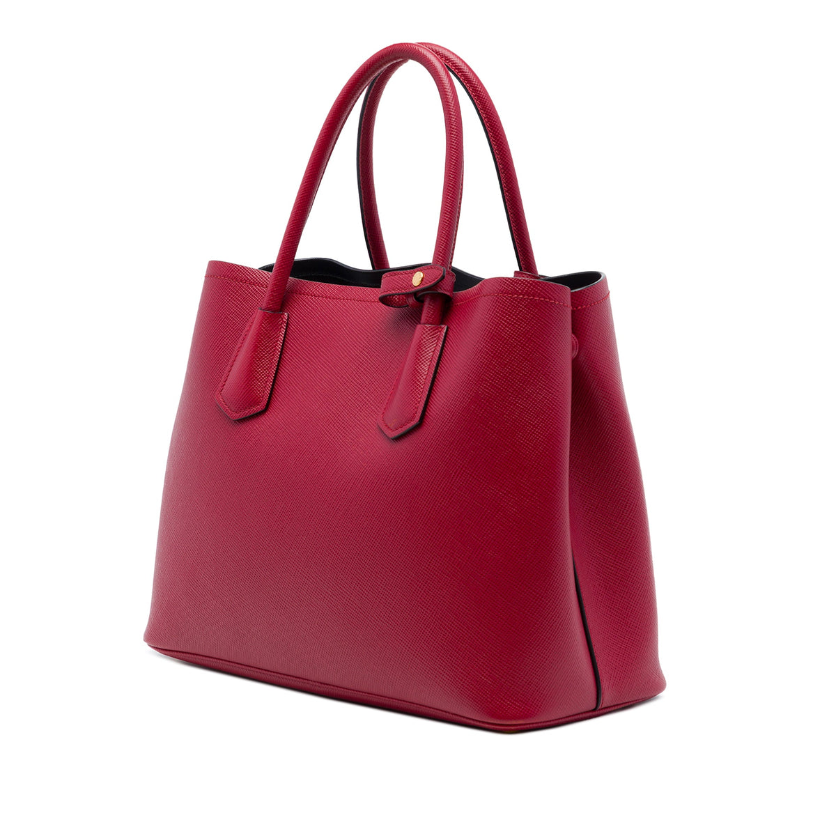 Prada Medium Saffiano Cuir Double Satchel