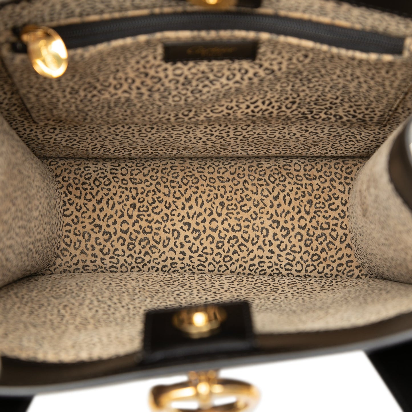 Cartier Leather Panthere Tote