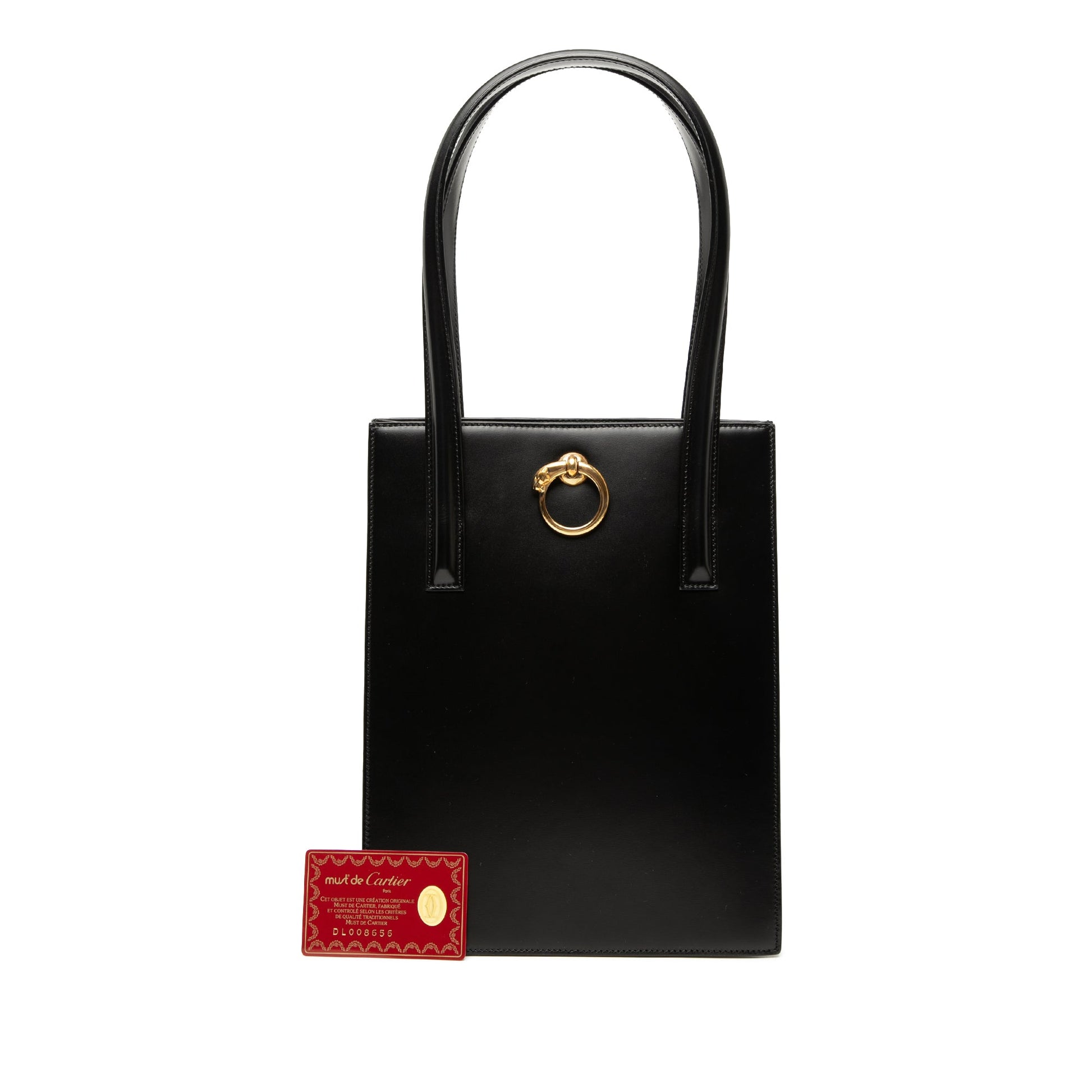 Cartier Leather Panthere Tote