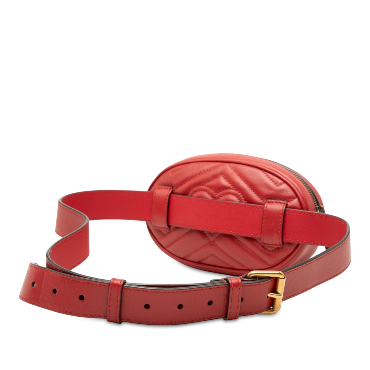 Gucci GG Marmont Matelasse Calfskin Belt Bag