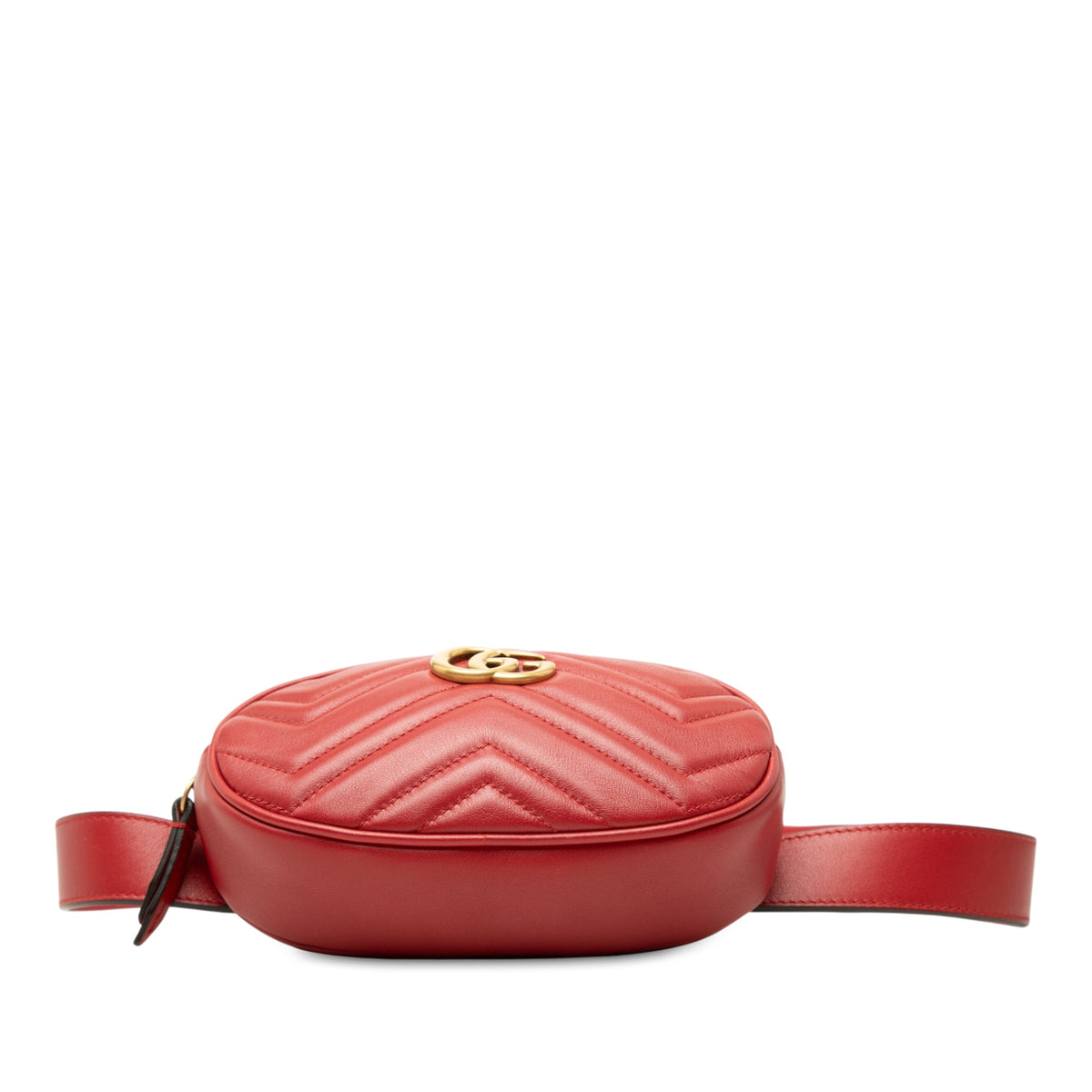 Gucci GG Marmont Matelasse Calfskin Belt Bag