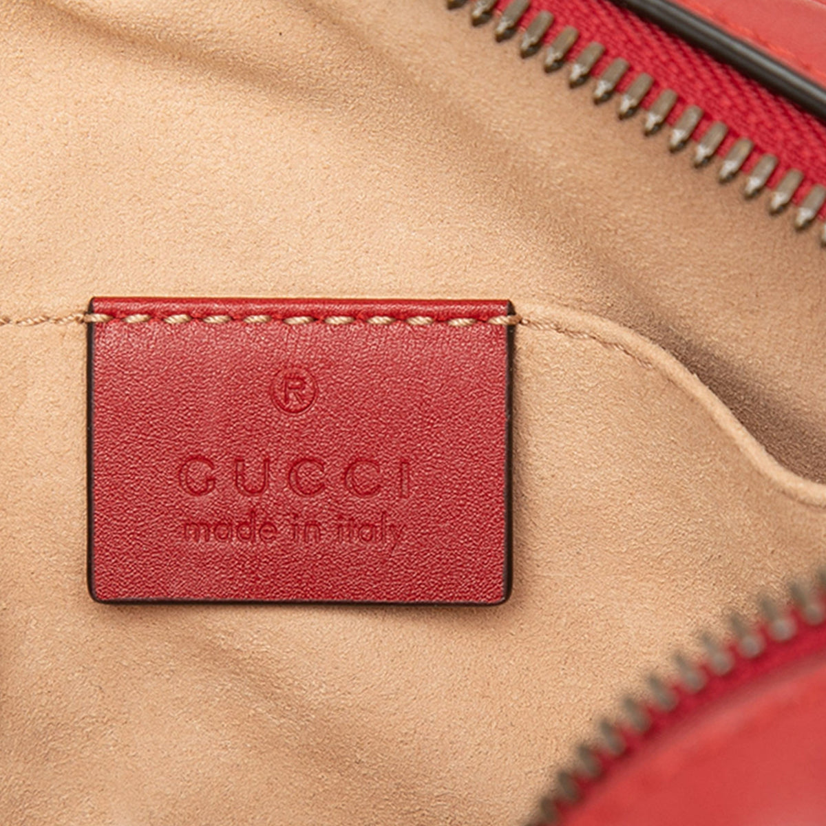 Gucci GG Marmont Matelasse Calfskin Belt Bag