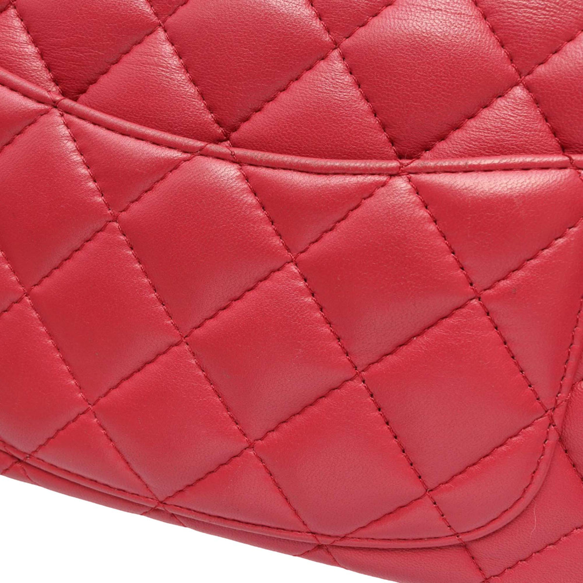 Chanel Mini Rectangular Classic Lambskin Single Flap — Pink