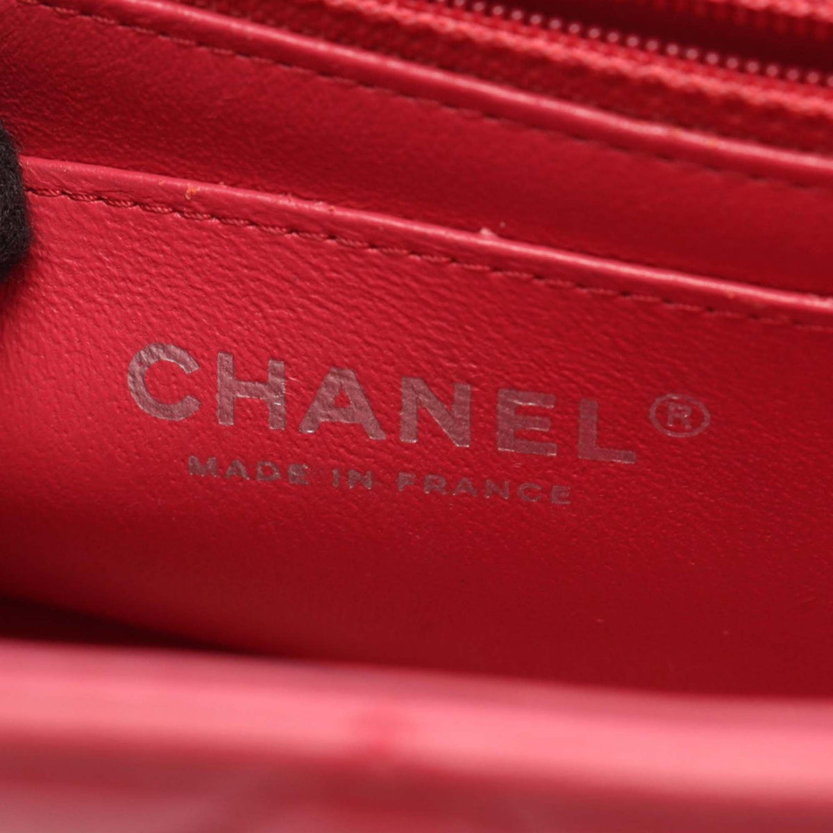 Chanel Mini Rectangular Classic Lambskin Single Flap — Pink