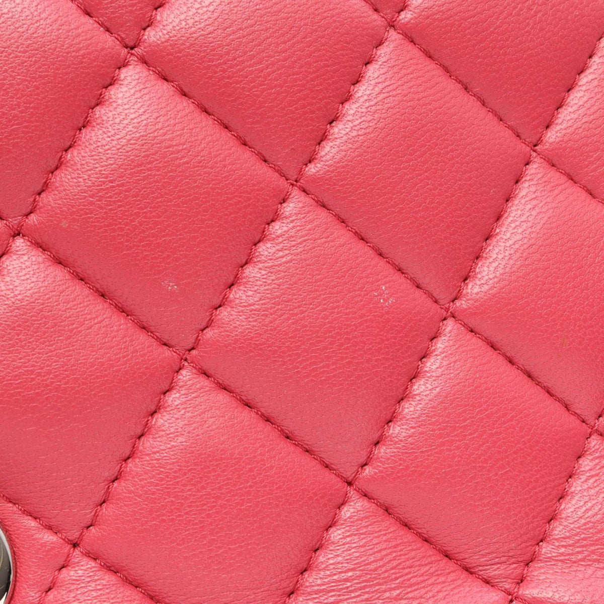 Chanel Mini Rectangular Classic Lambskin Single Flap — Pink