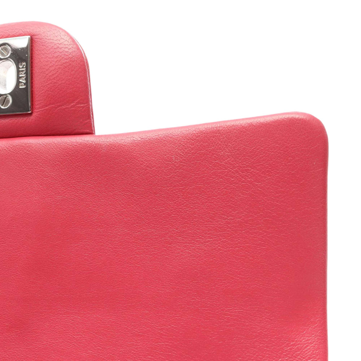 Chanel Mini Rectangular Classic Lambskin Single Flap — Pink