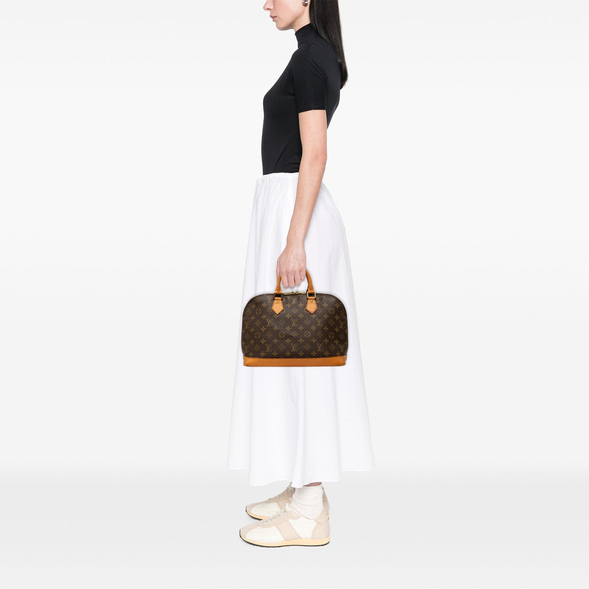 Louis Vuitton Monogram Alma PM — Brown