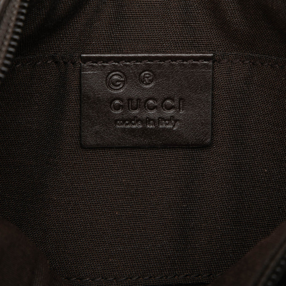 Gucci Horsebit Calfskin Shoulder Bag — Brown