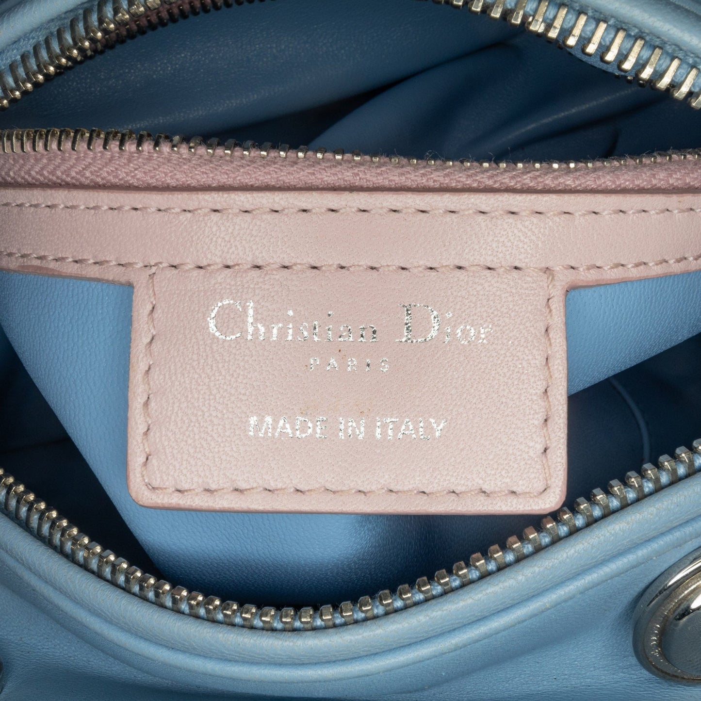 Dior Medium Tricolor Lambskin Cannage Lady Dior