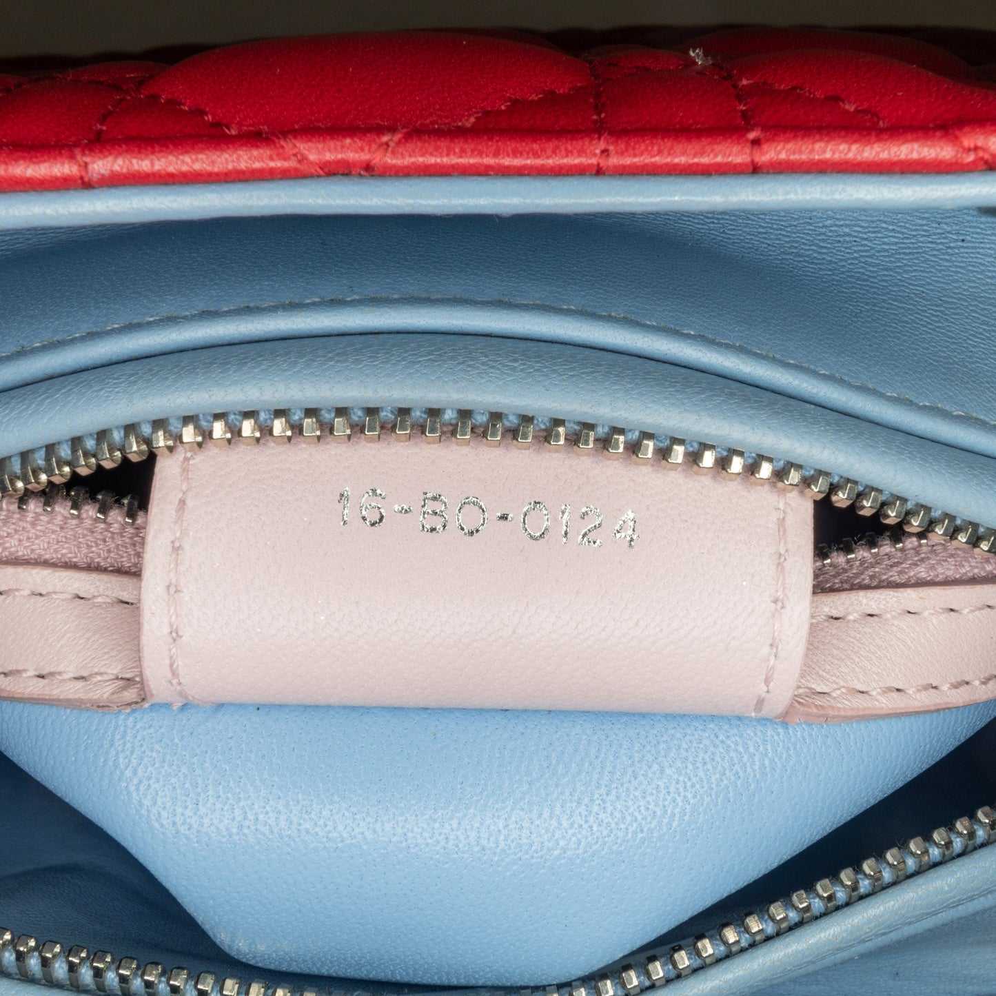 Dior Medium Tricolor Lambskin Cannage Lady Dior