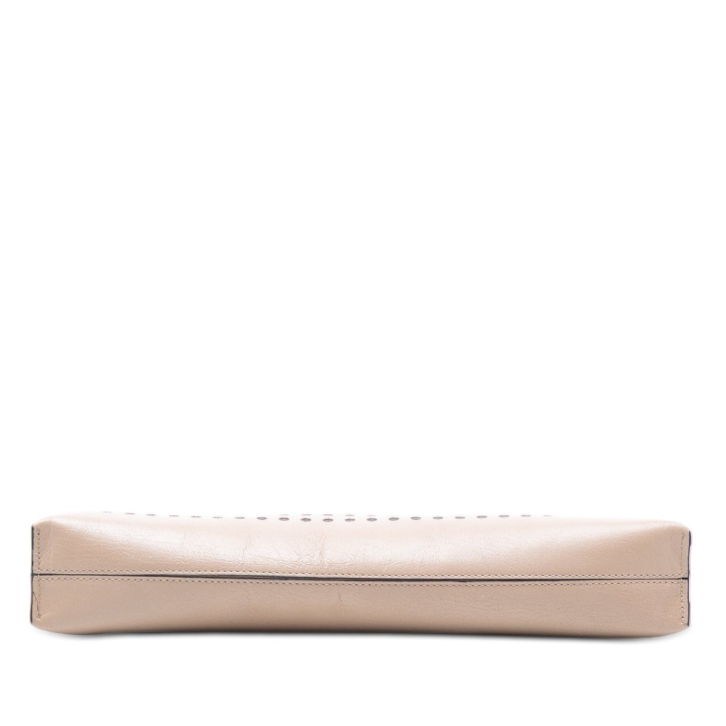 LOEWE Perforated Leather Anagram Clutch
