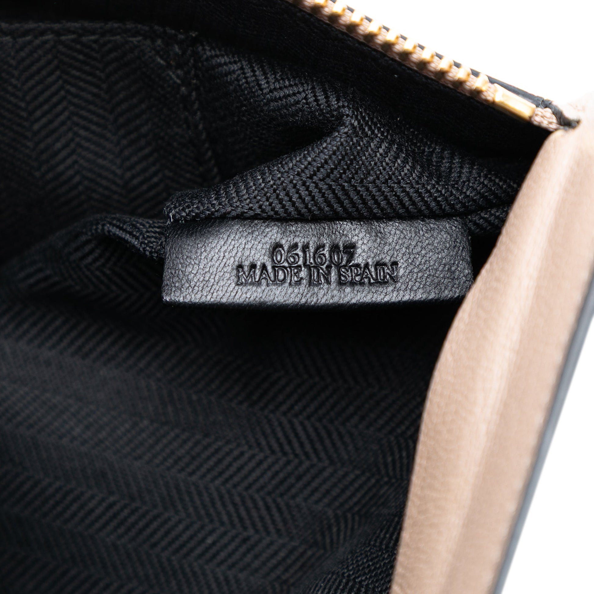 LOEWE Perforated Leather Anagram Clutch
