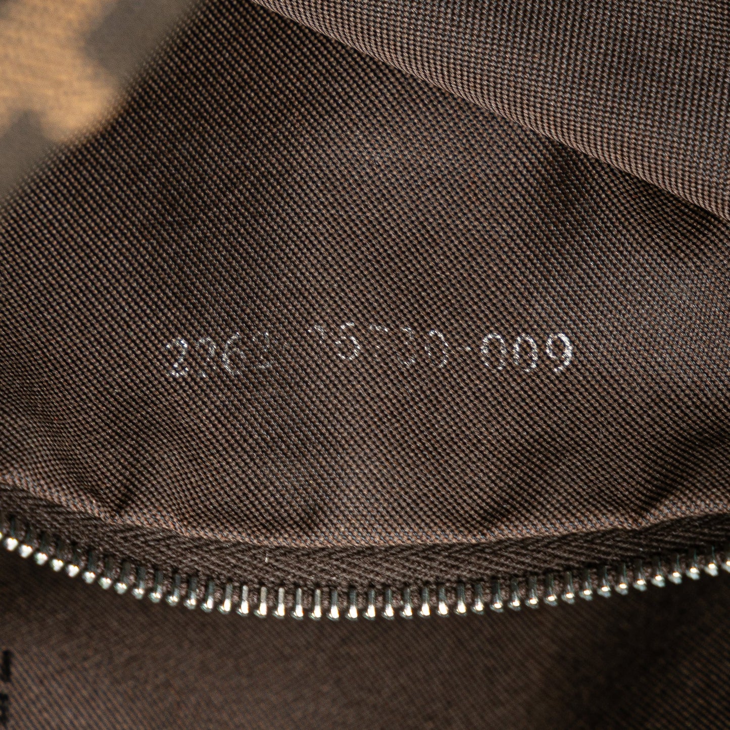 Fendi Zucca Canvas Shoulder Bag