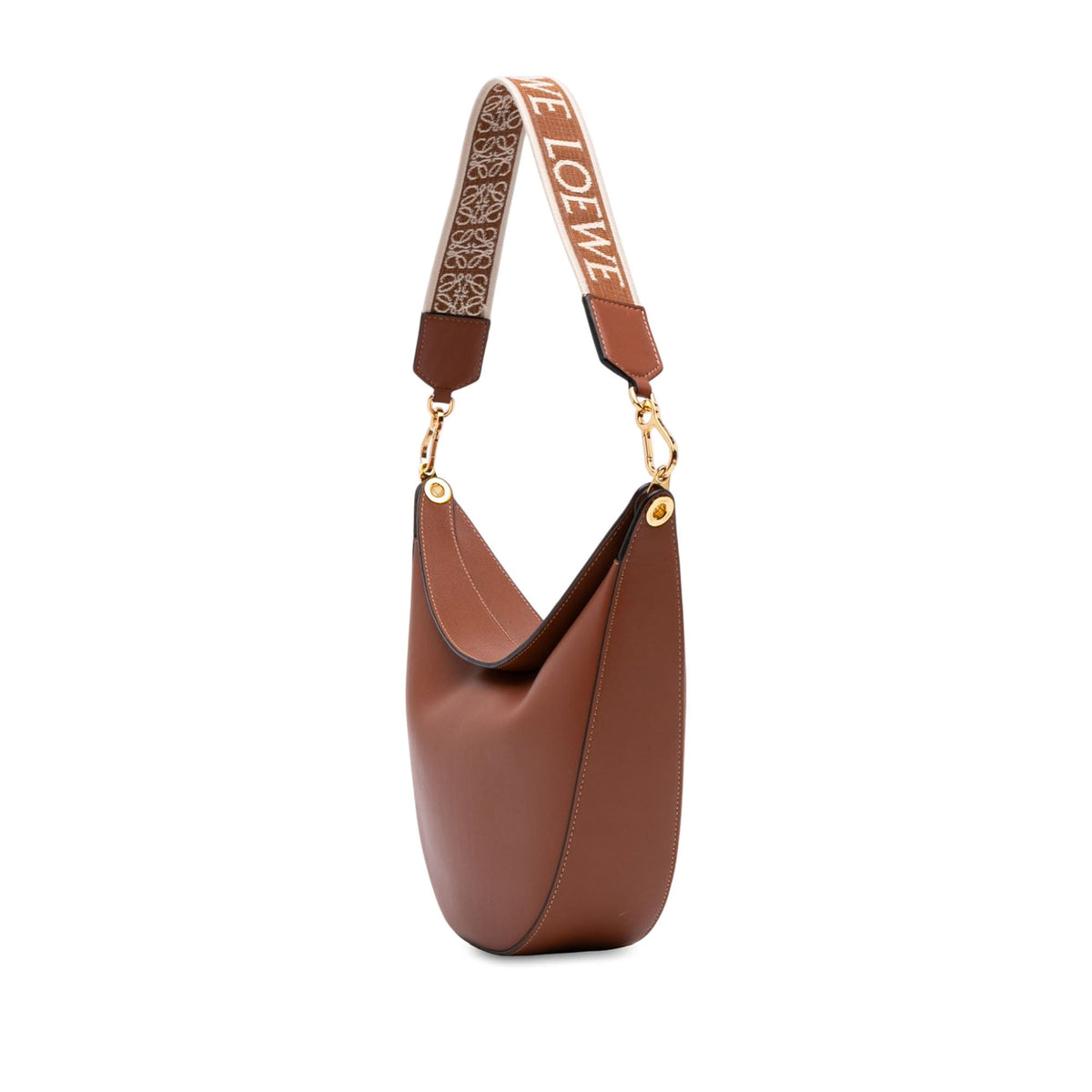 LOEWE Small Leather Luna Hobo