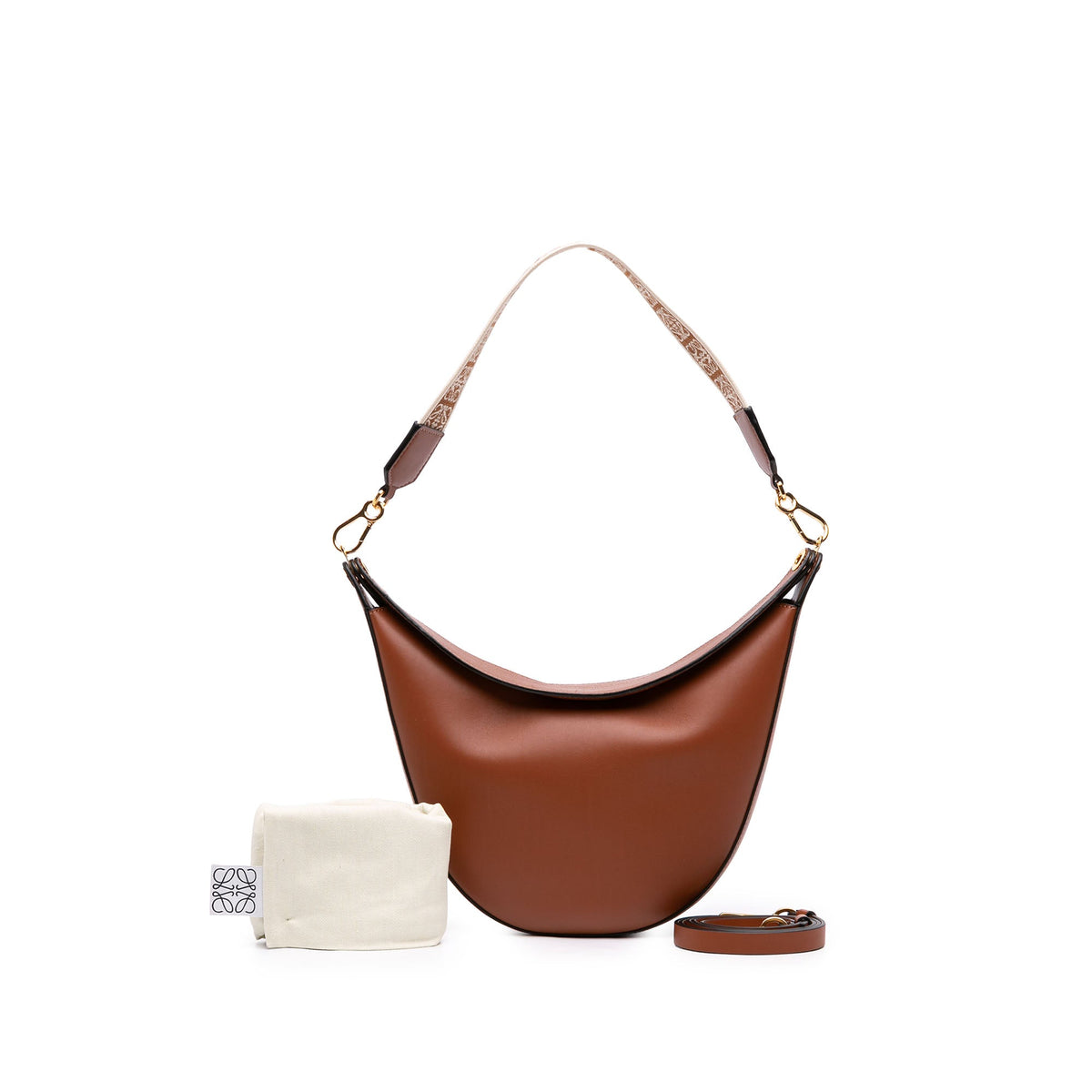 LOEWE Small Leather Luna Hobo