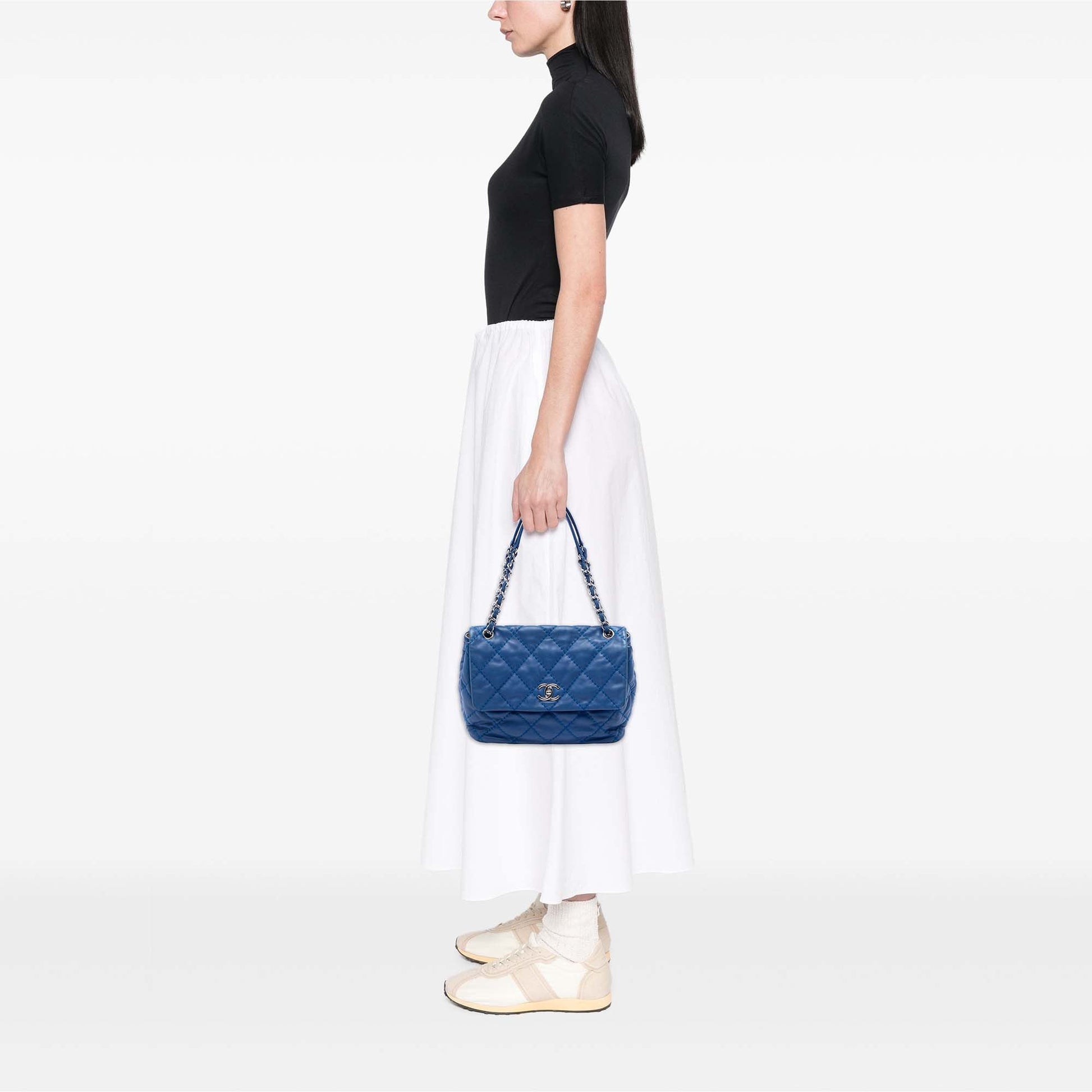 Chanel Small Quilted Calfskin Love Me Tender Flap