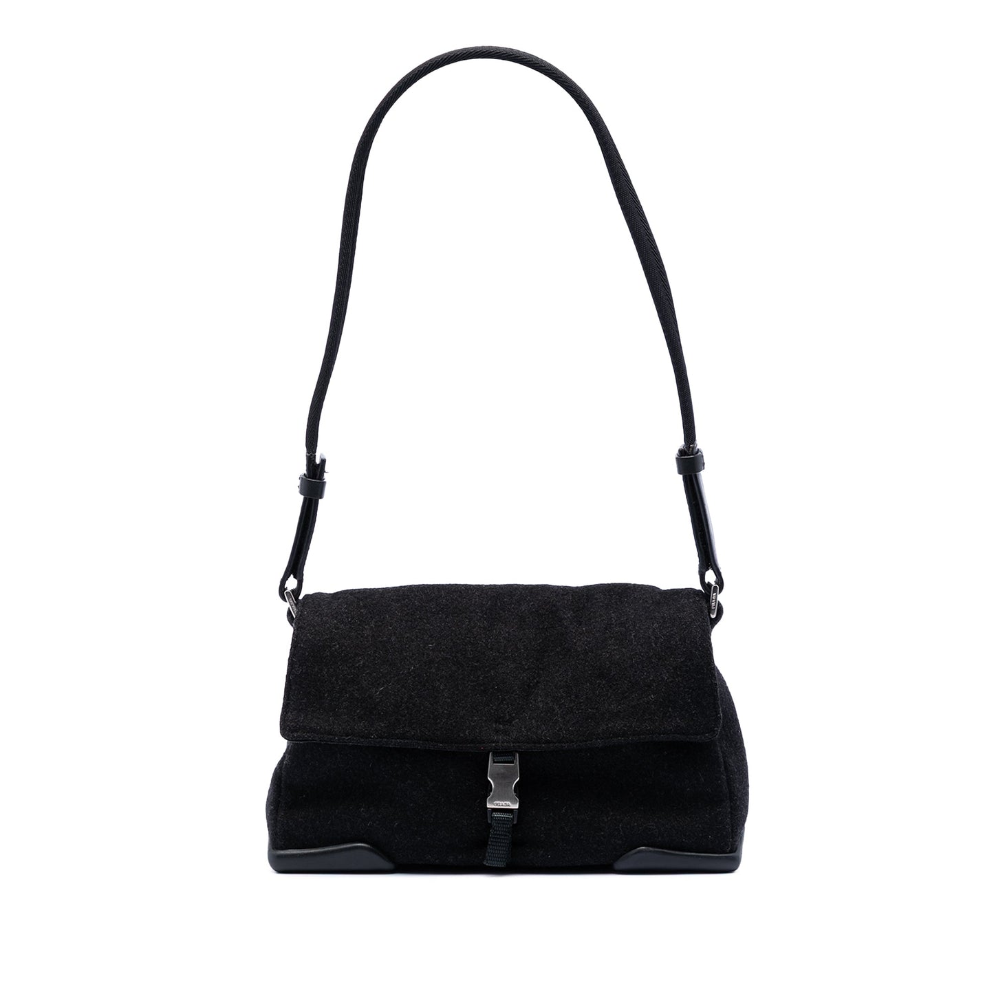 Prada Wool Sports Line Shoulder Bag