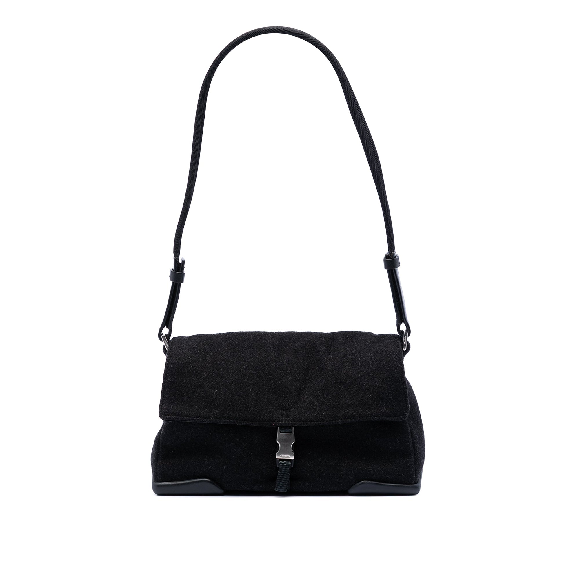 Prada Wool Sports Line Shoulder Bag