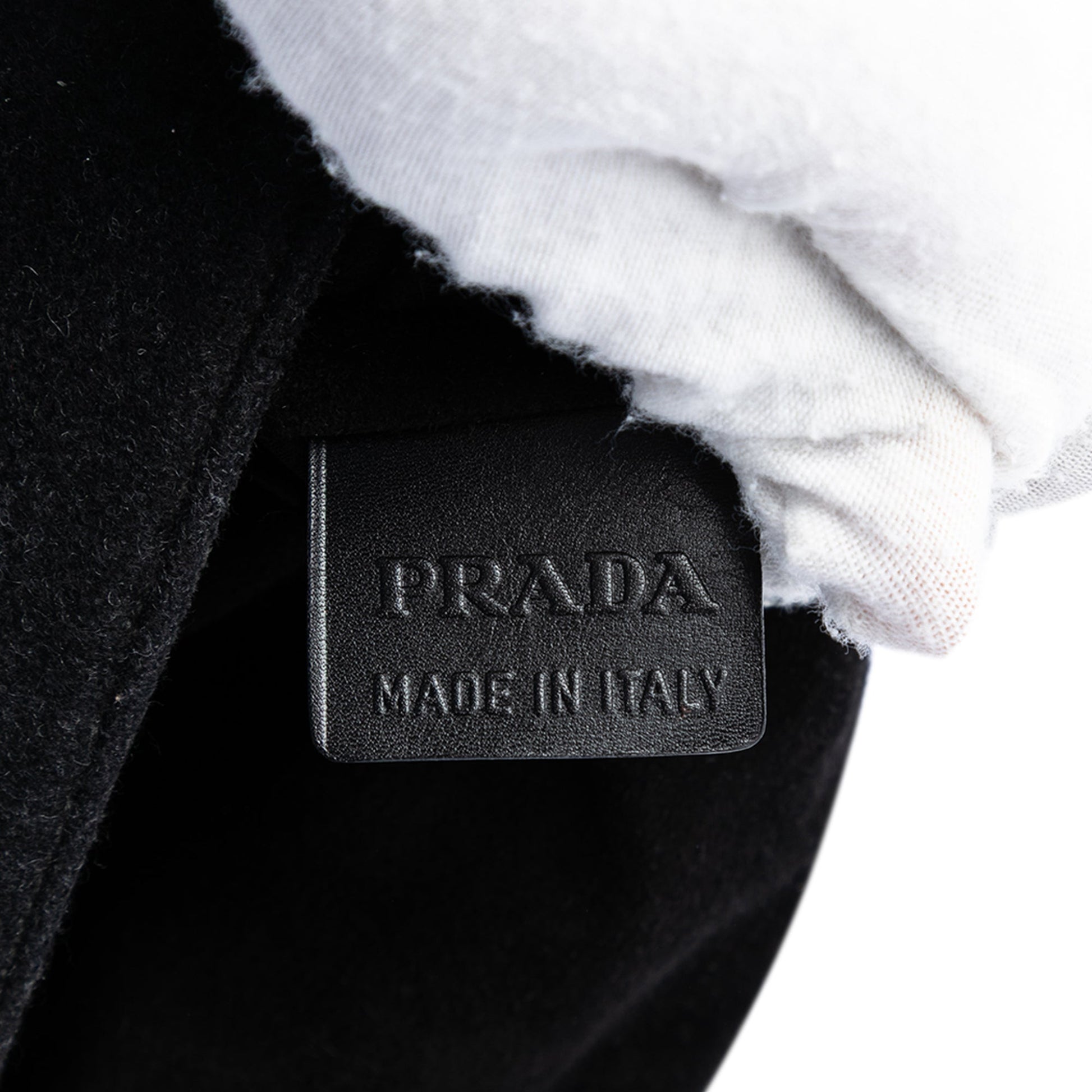 Prada Wool Sports Line Shoulder Bag