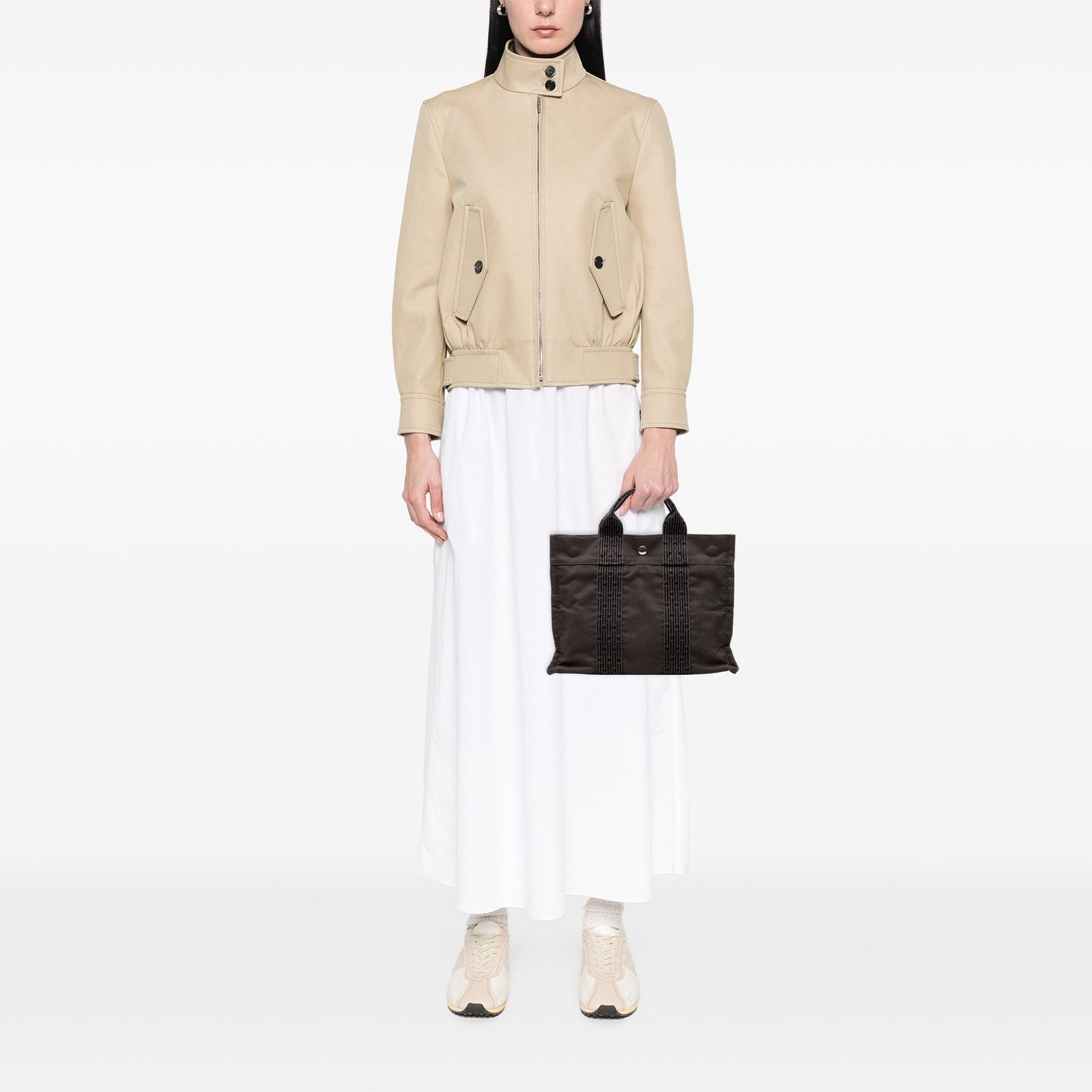 Hermès Canvas Herline PM