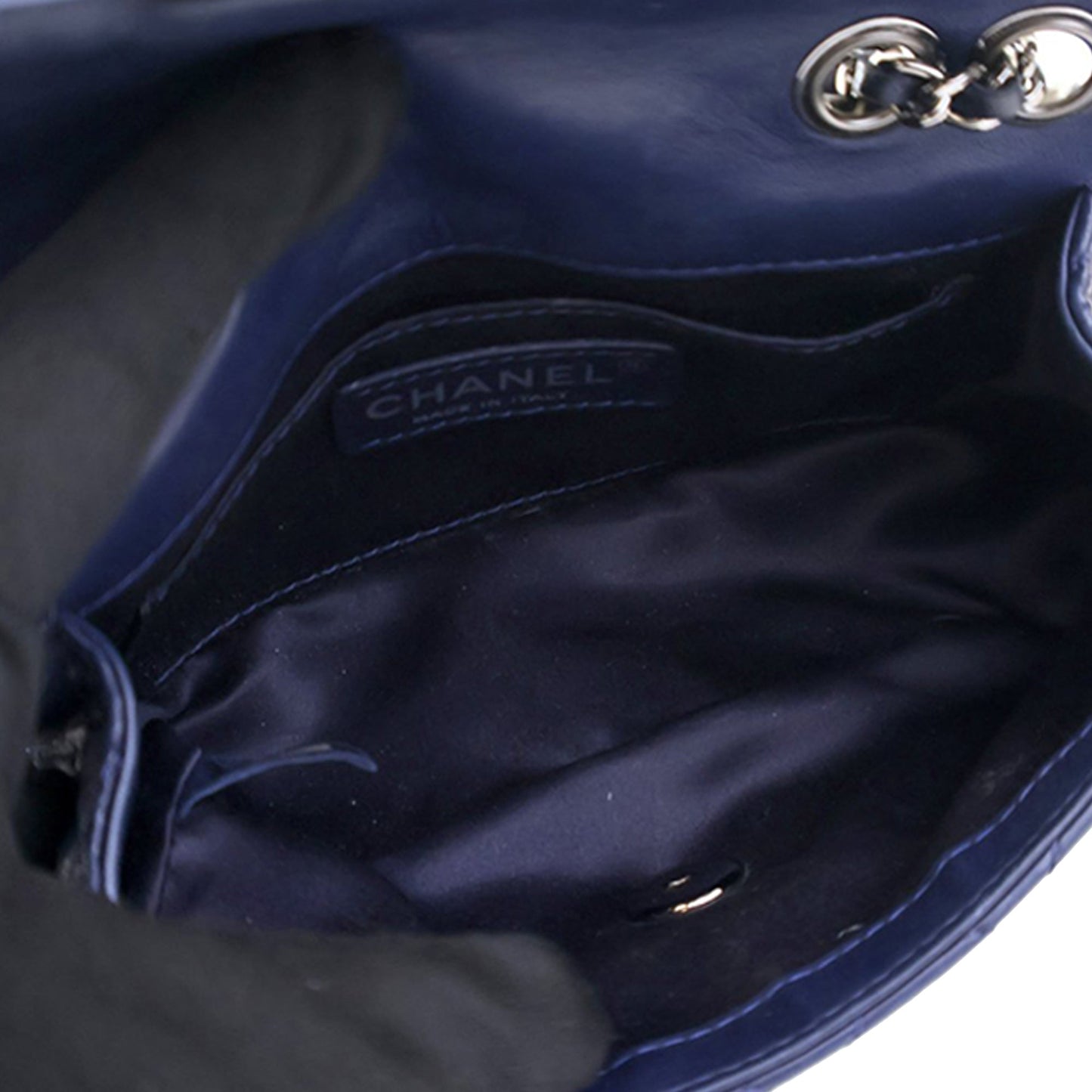 Chanel Mini Rectangular Classic Lambskin Crystal Single Flap