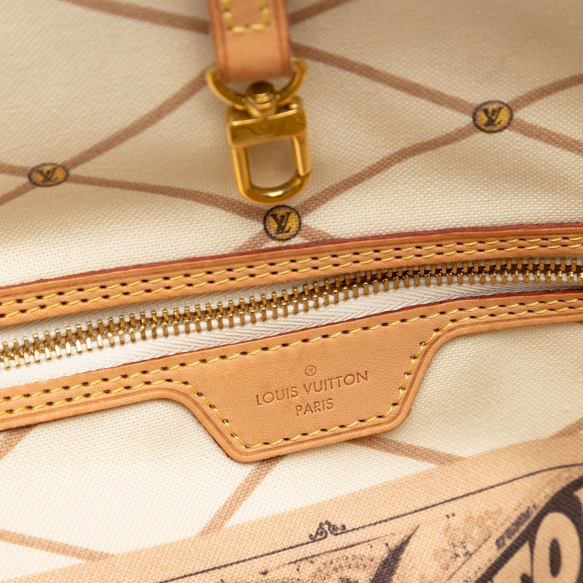 Louis Vuitton Monogram Summer Trunks Neverfull MM