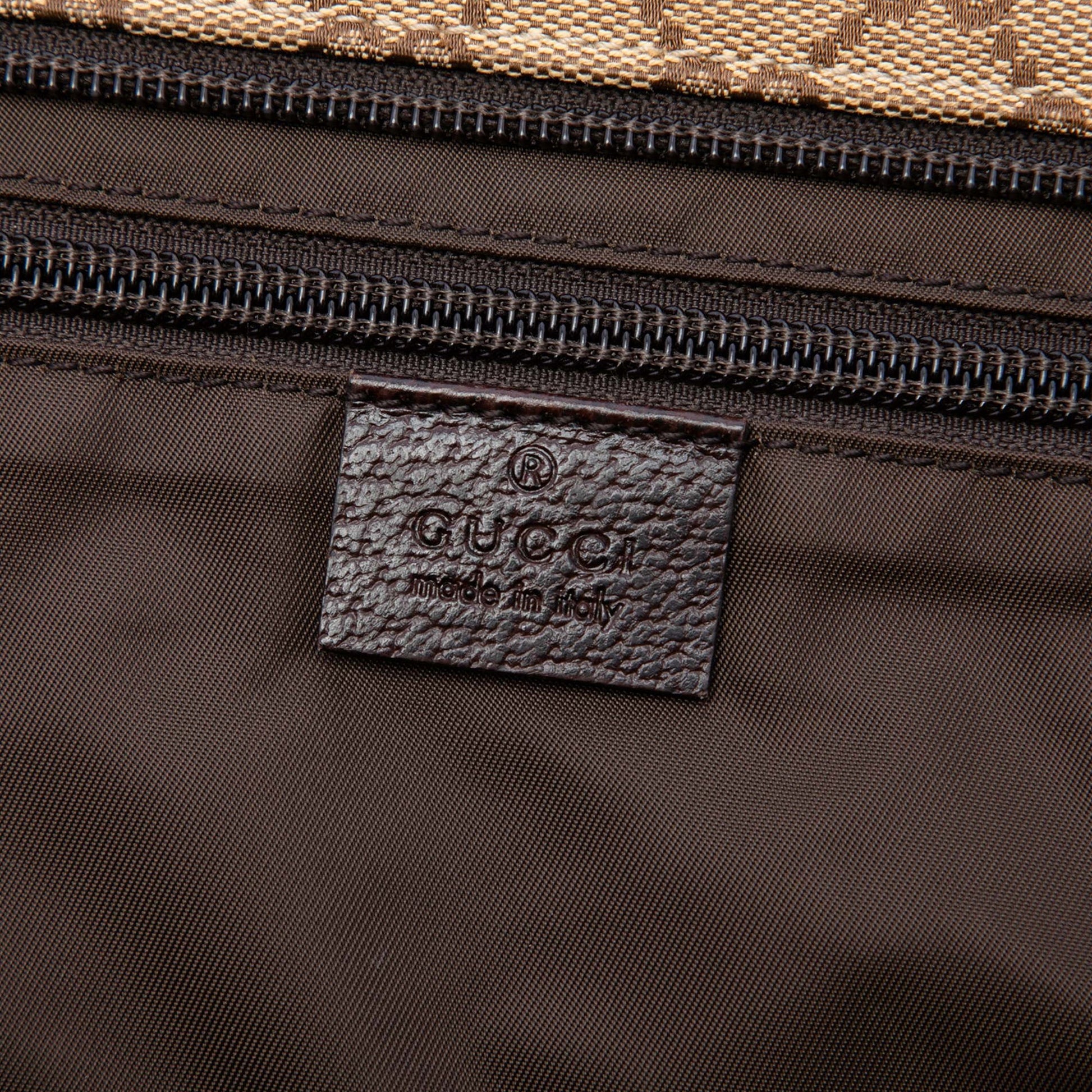 Gucci GG Canvas Web Tote