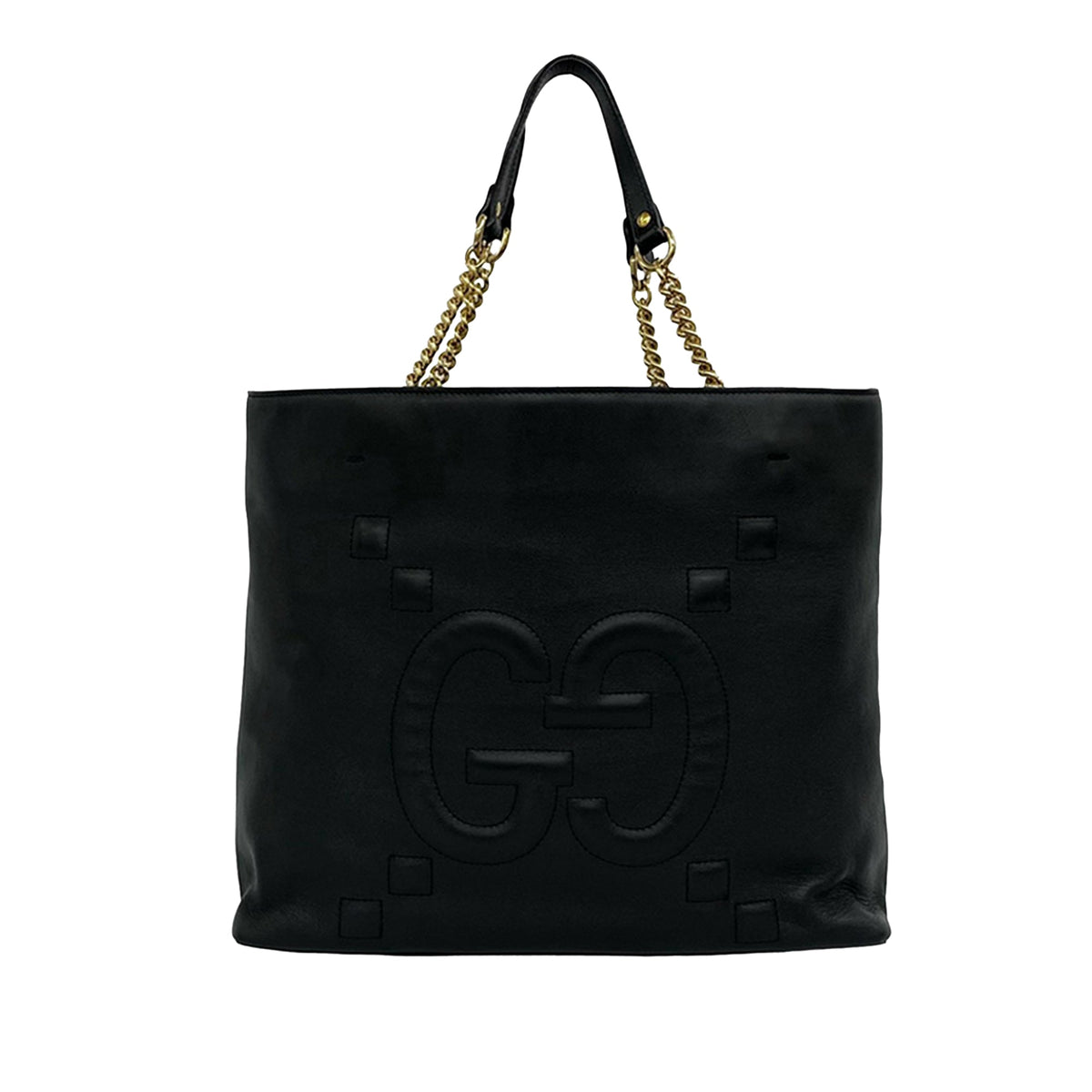 Gucci GG Embossed Calfskin Apollo Tote