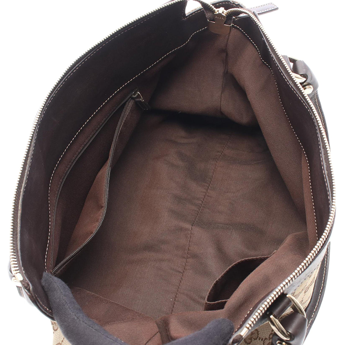 Gucci GG Canvas Abbey D Ring Tote — Beige