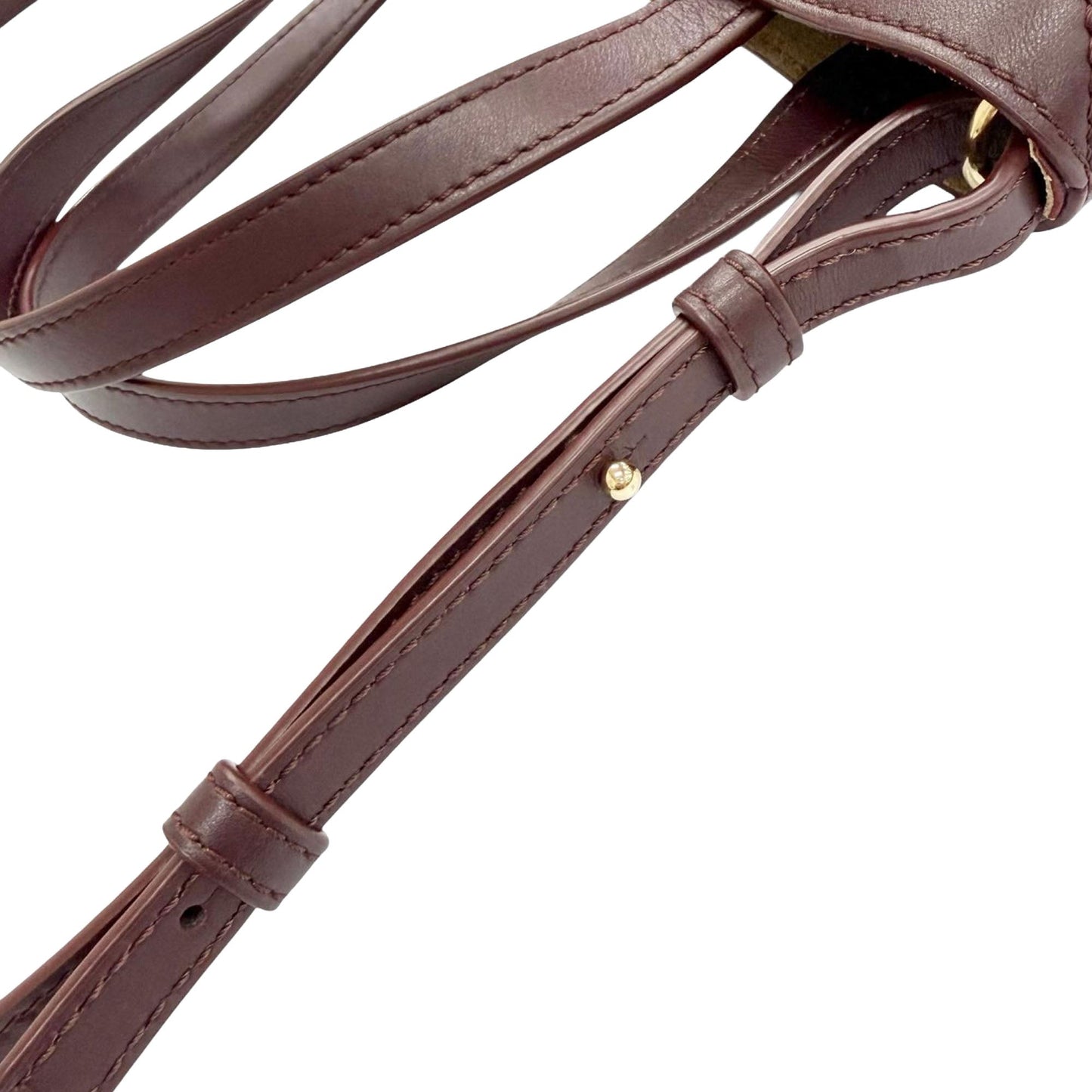 LOEWE Mini Shiny Calfskin Puzzle Fold Tote