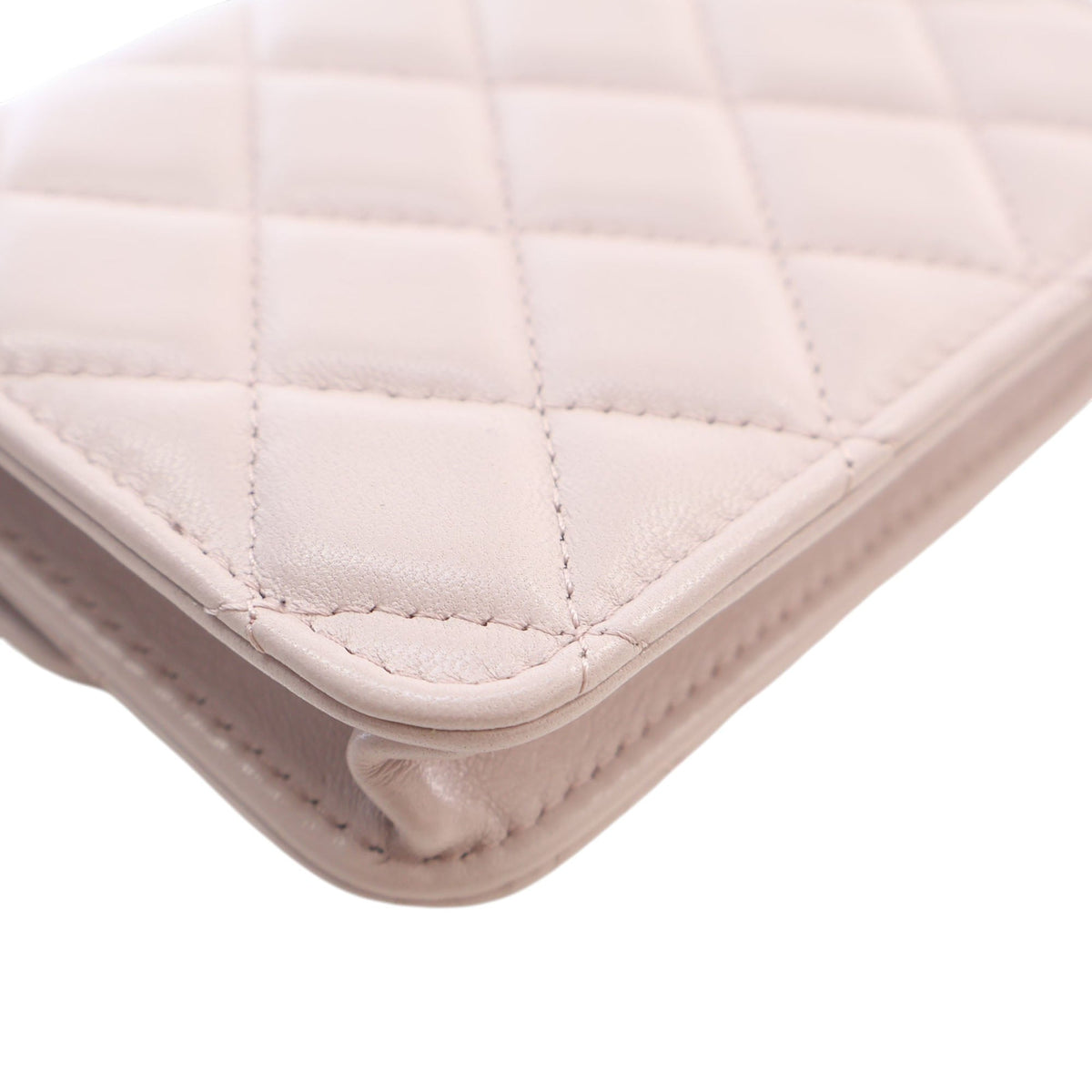 Chanel Mini Lambskin Pearl Crush Clutch On Chain