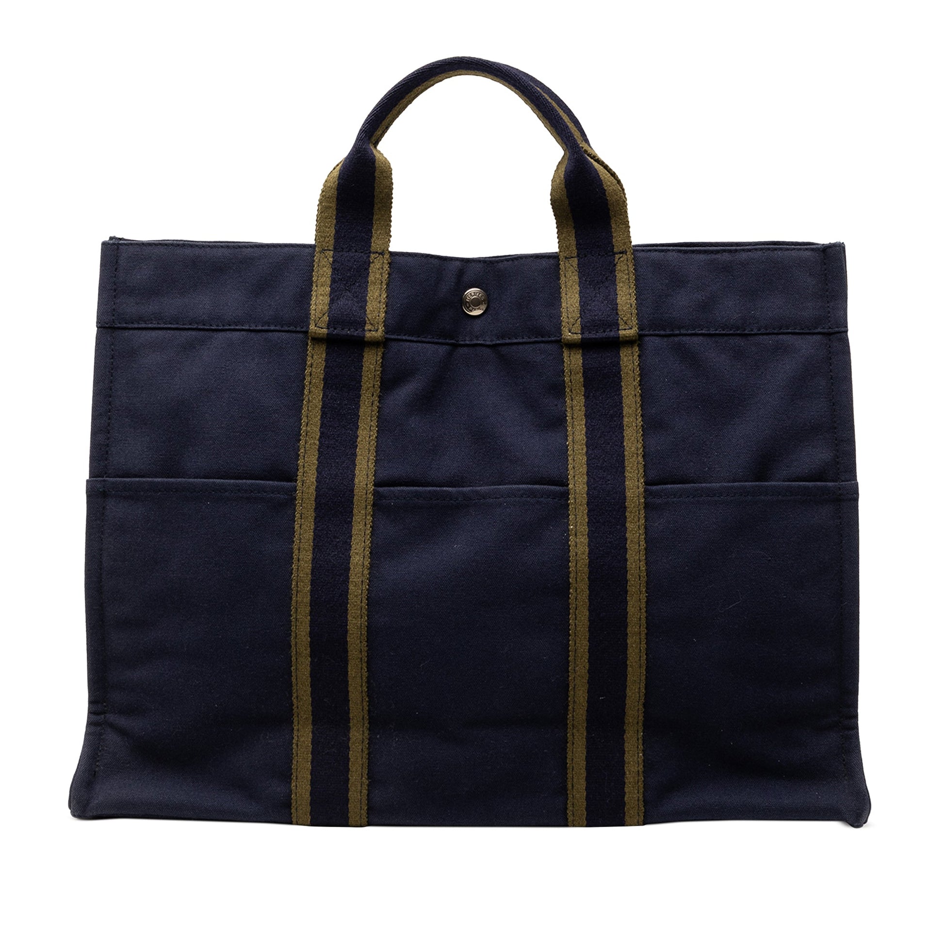 Hermès Canvas Fourre Tout MM