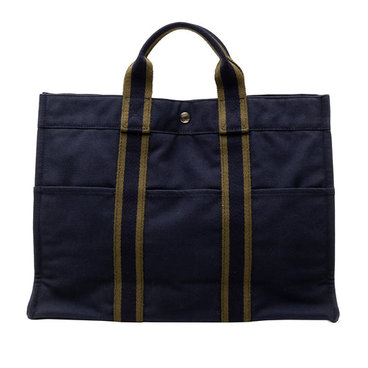 Hermès Canvas Fourre Tout MM