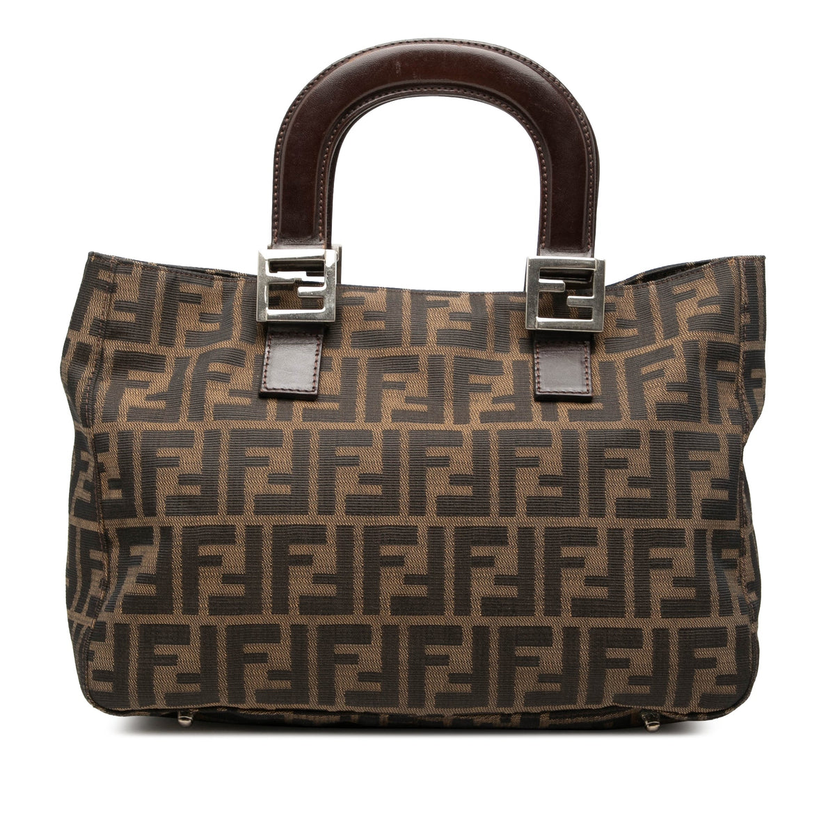 Fendi Zucca Canvas Handbag