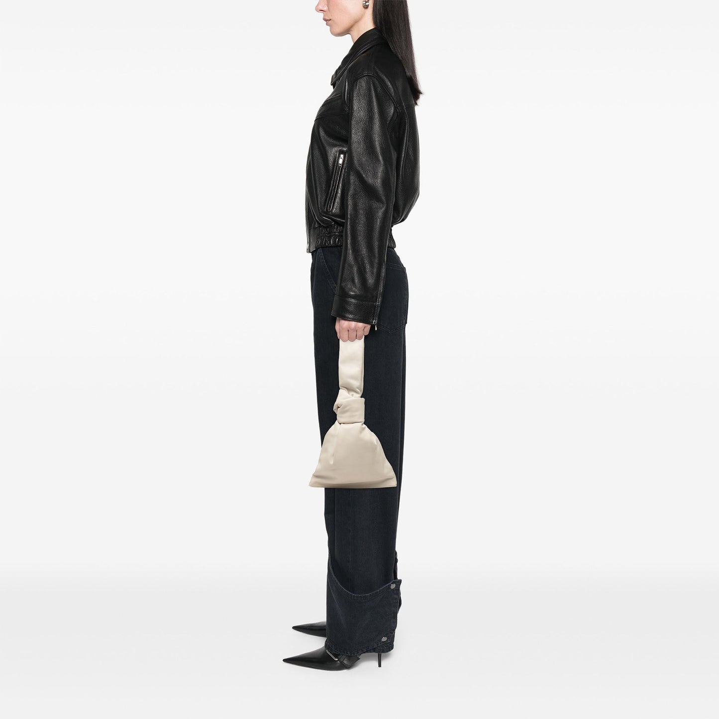 Bottega Veneta Mini Calfskin BV Twist Bag