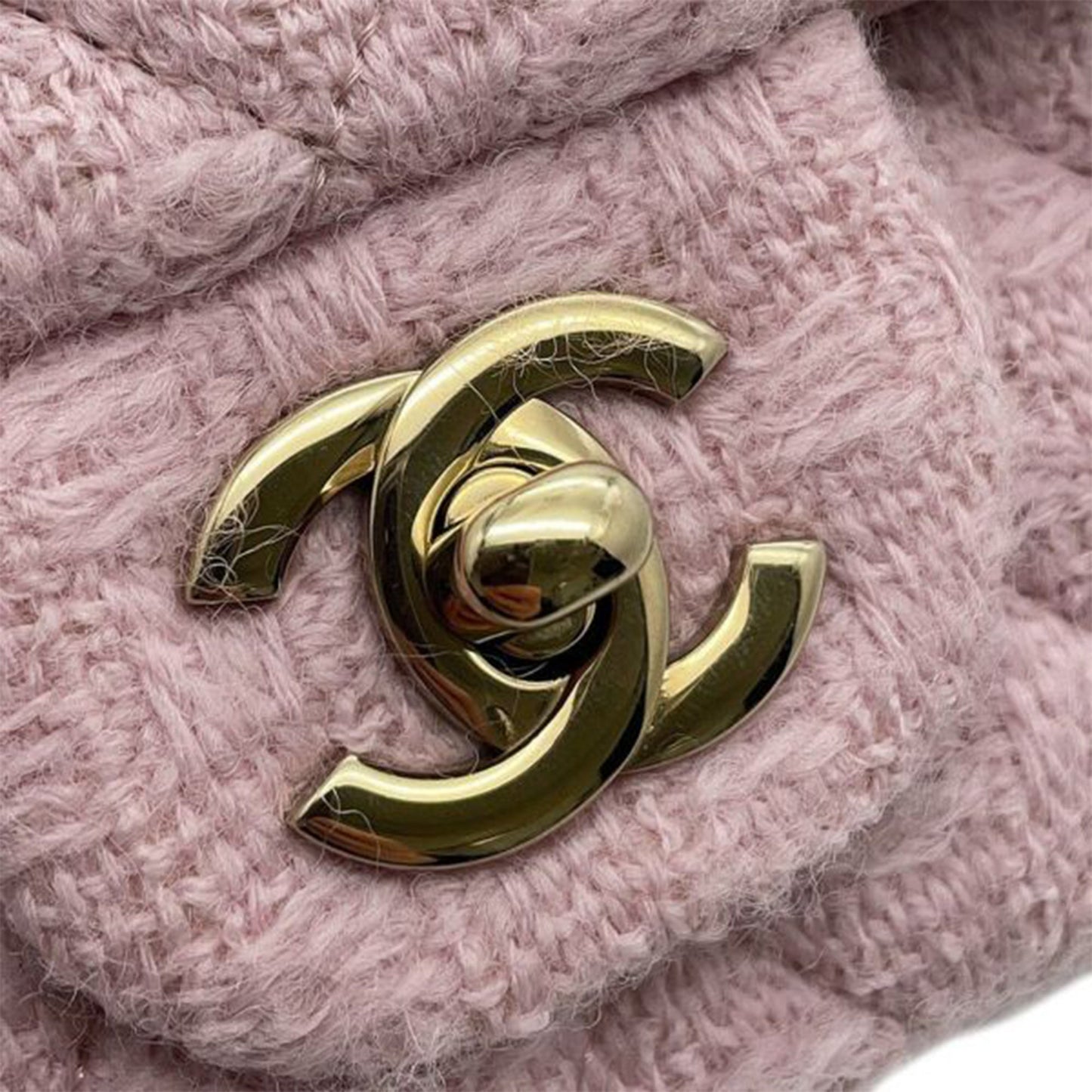 Chanel Mini Classic Rectangular Tweed Single Flap