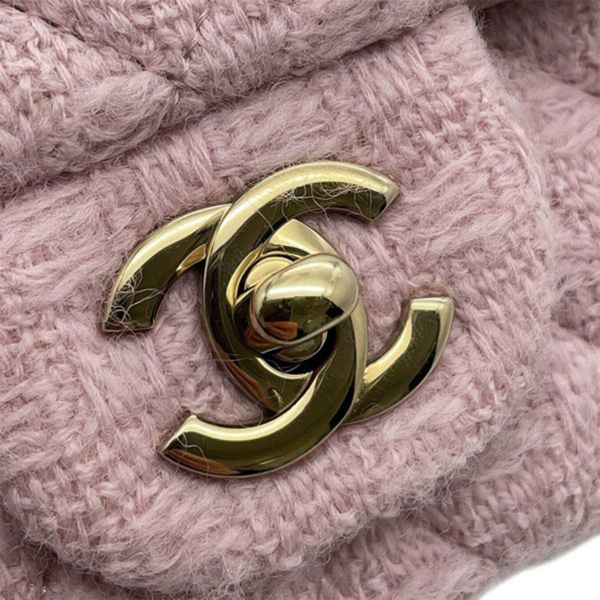 Chanel Mini Classic Rectangular Tweed Single Flap