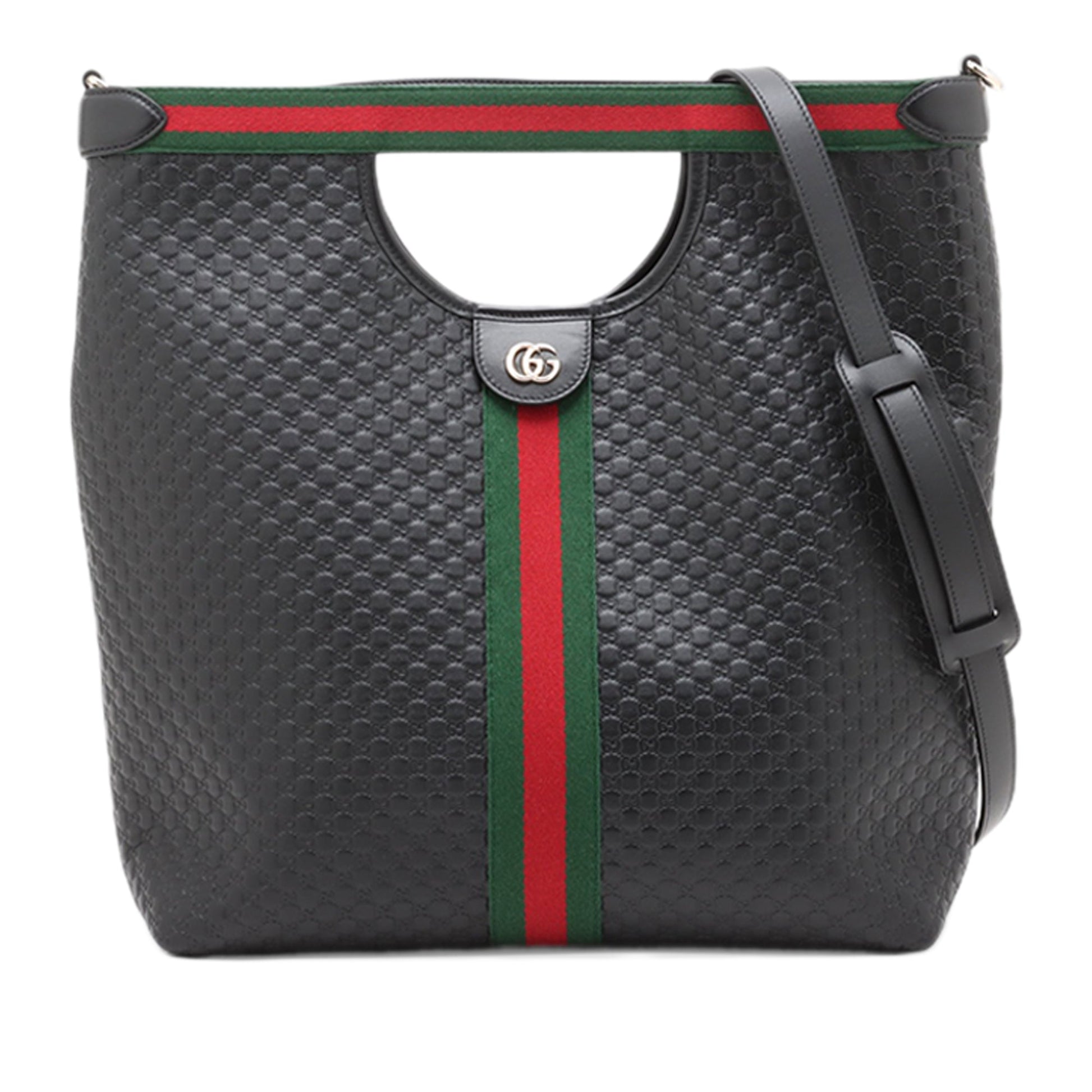 Gucci Microguccissima Web Giglio Tote