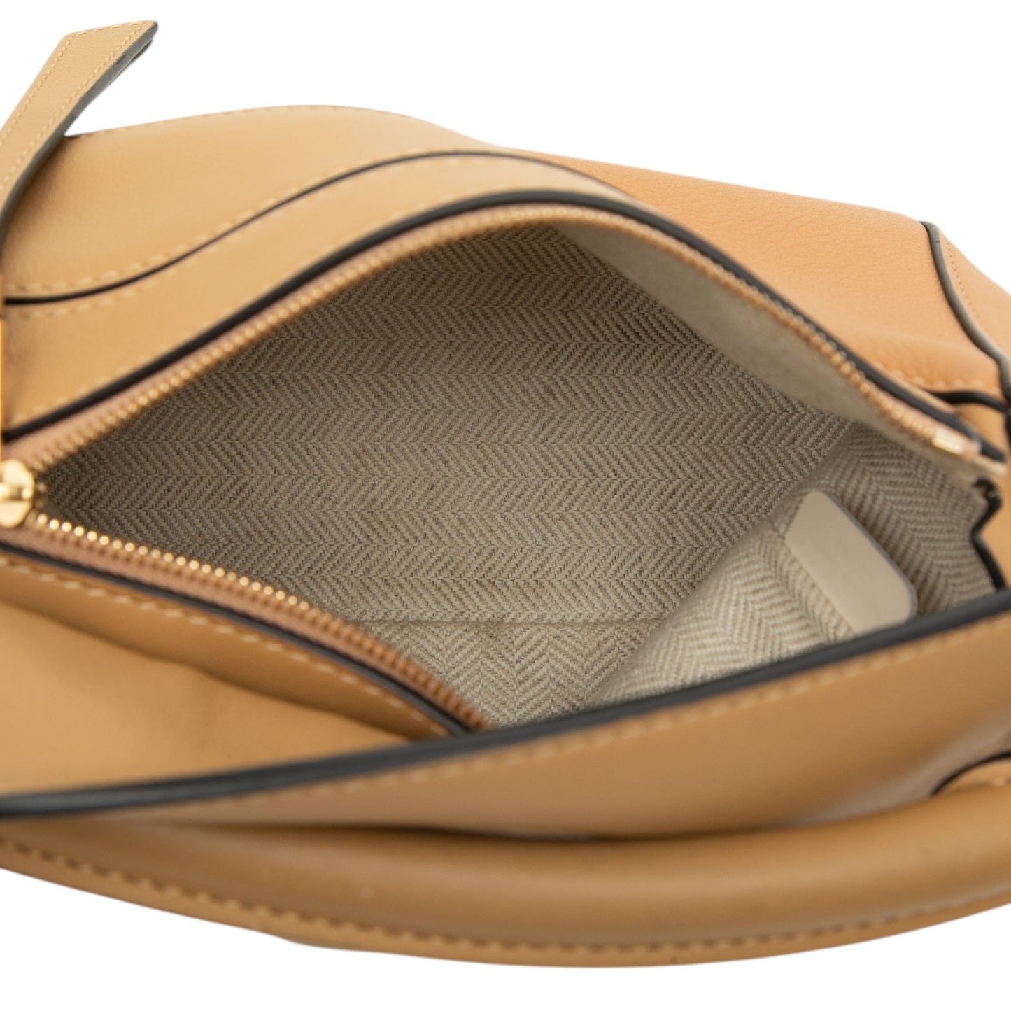 LOEWE Mini Bicolor Calfskin Puzzle Satchel