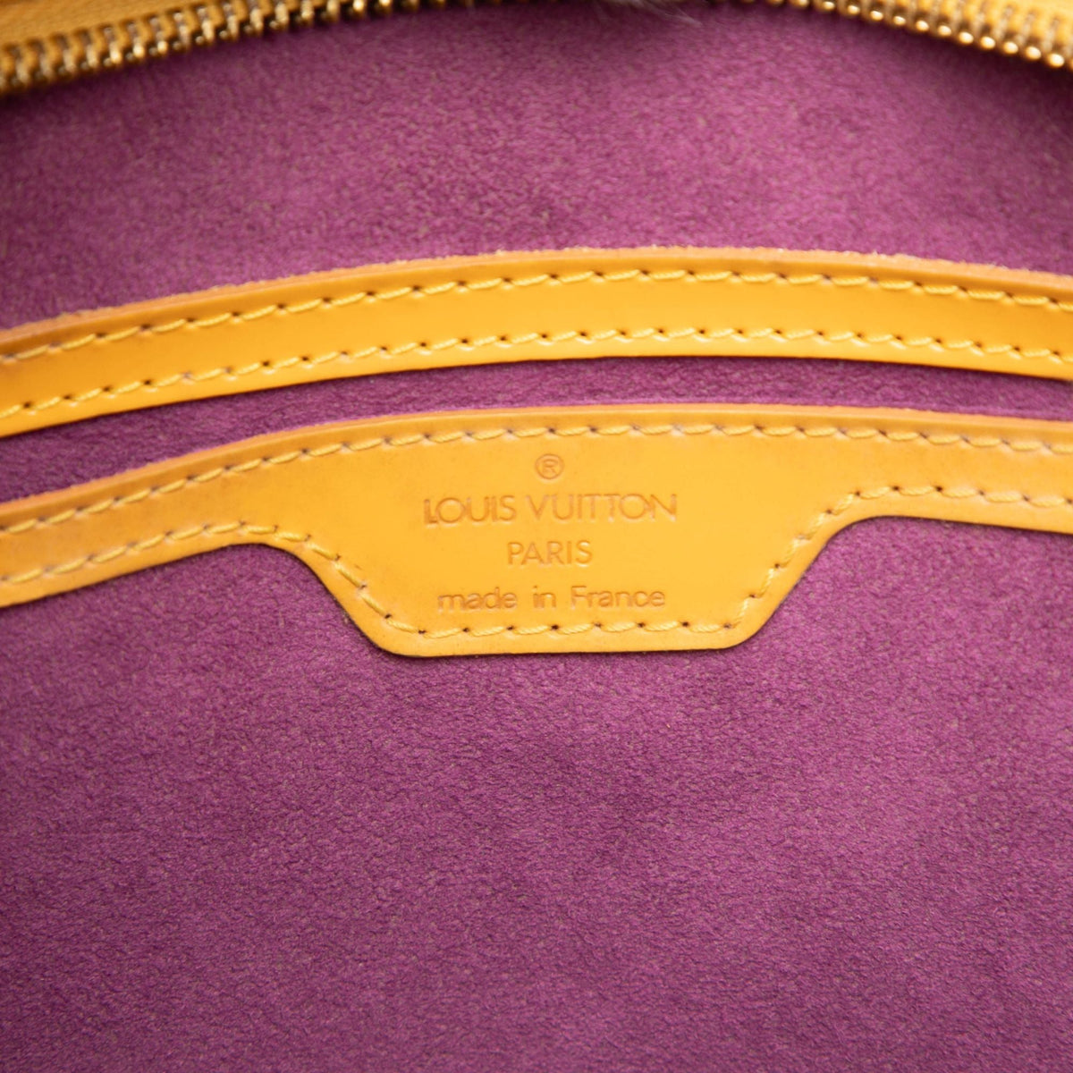 Louis Vuitton Epi Saint Jacques PM Long Strap — Yellow