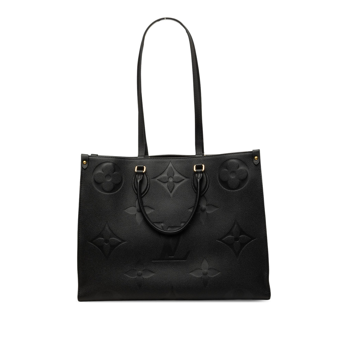 Louis Vuitton Monogram Empreinte Giant Onthego GM — Black