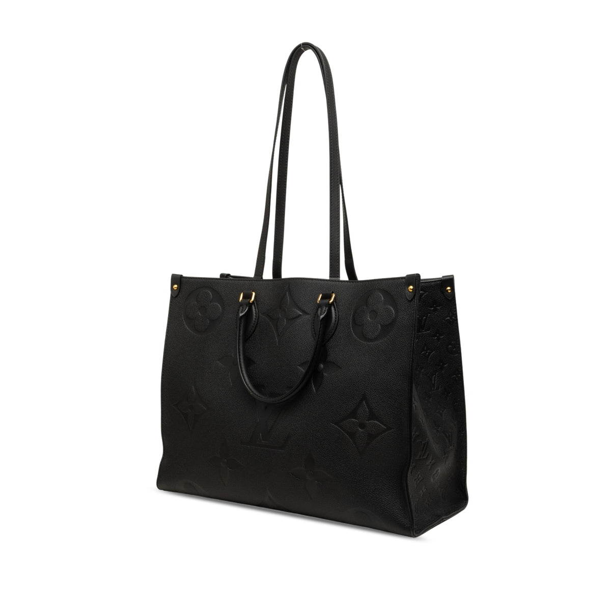 Louis Vuitton Monogram Empreinte Giant Onthego GM — Black