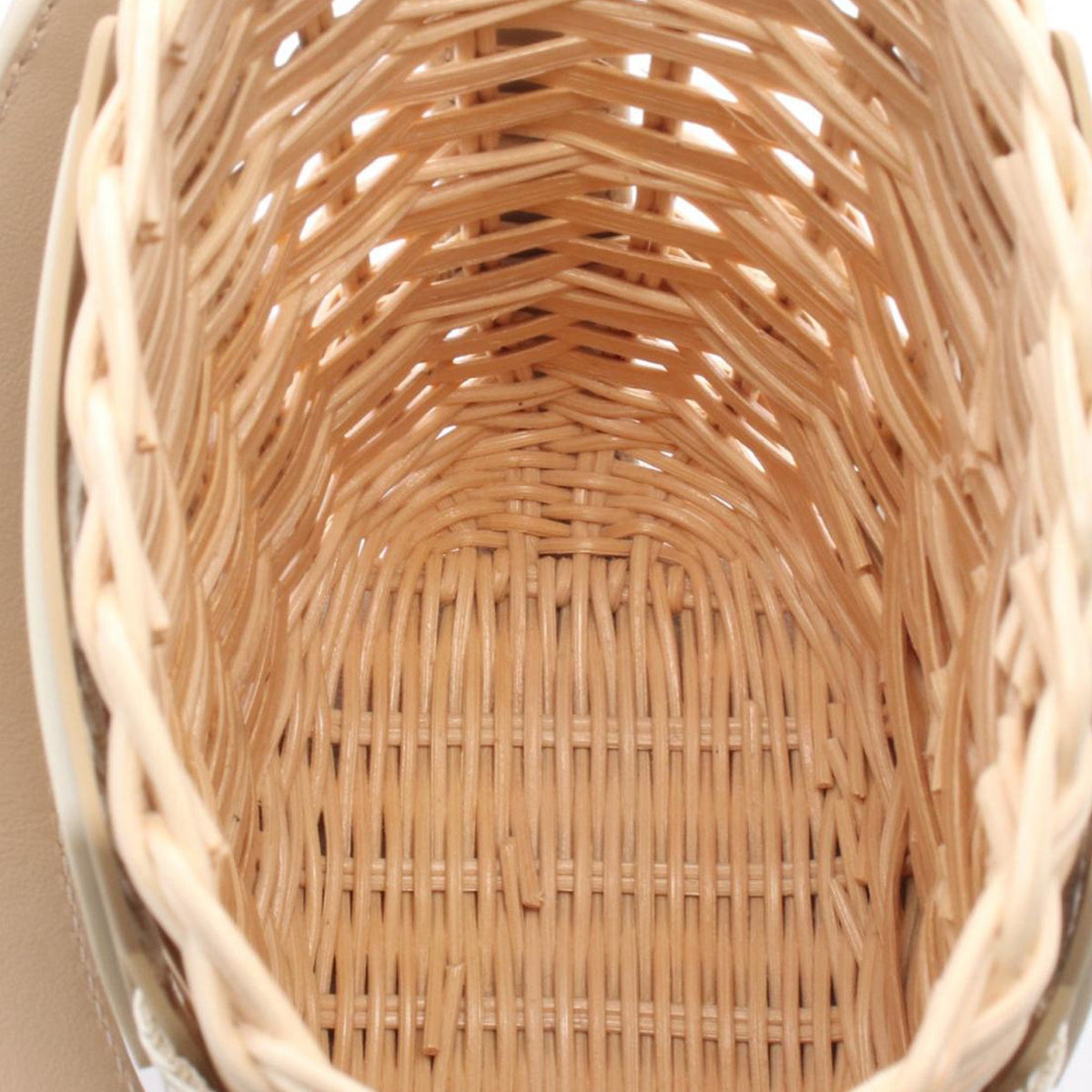 Dior Raffia and Leather Sahara Wicker Basket Bucket Bag